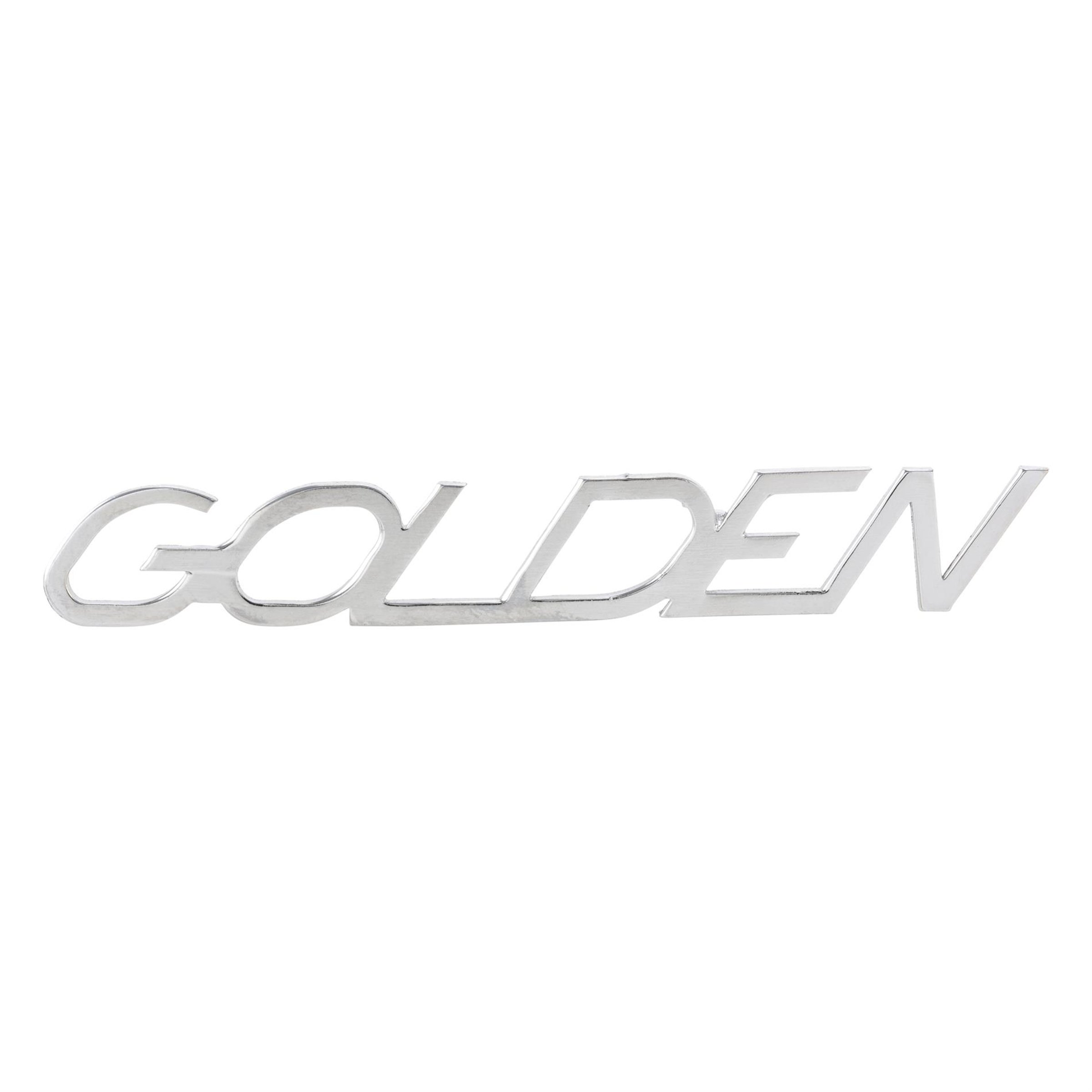 Image of Schriftzug CASA LAMBRETTA GOLDEN Beinschild 19550160 für Lambretta 150 LI Special für Lambretta 150 LI Special