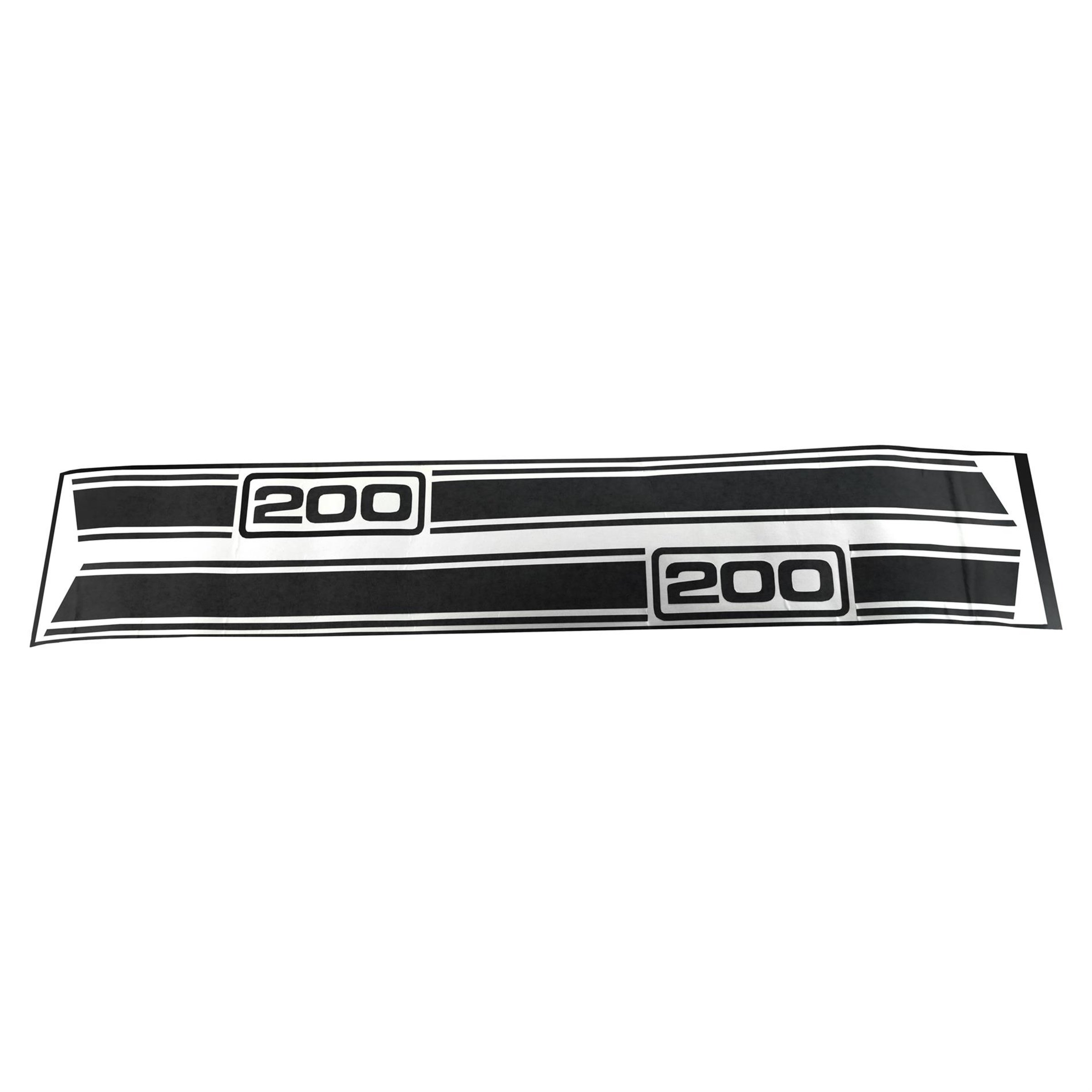 Image of Aufkleberset mit Motiv Streifen 200 für Serveta Jet 200 für Serveta Jet 200