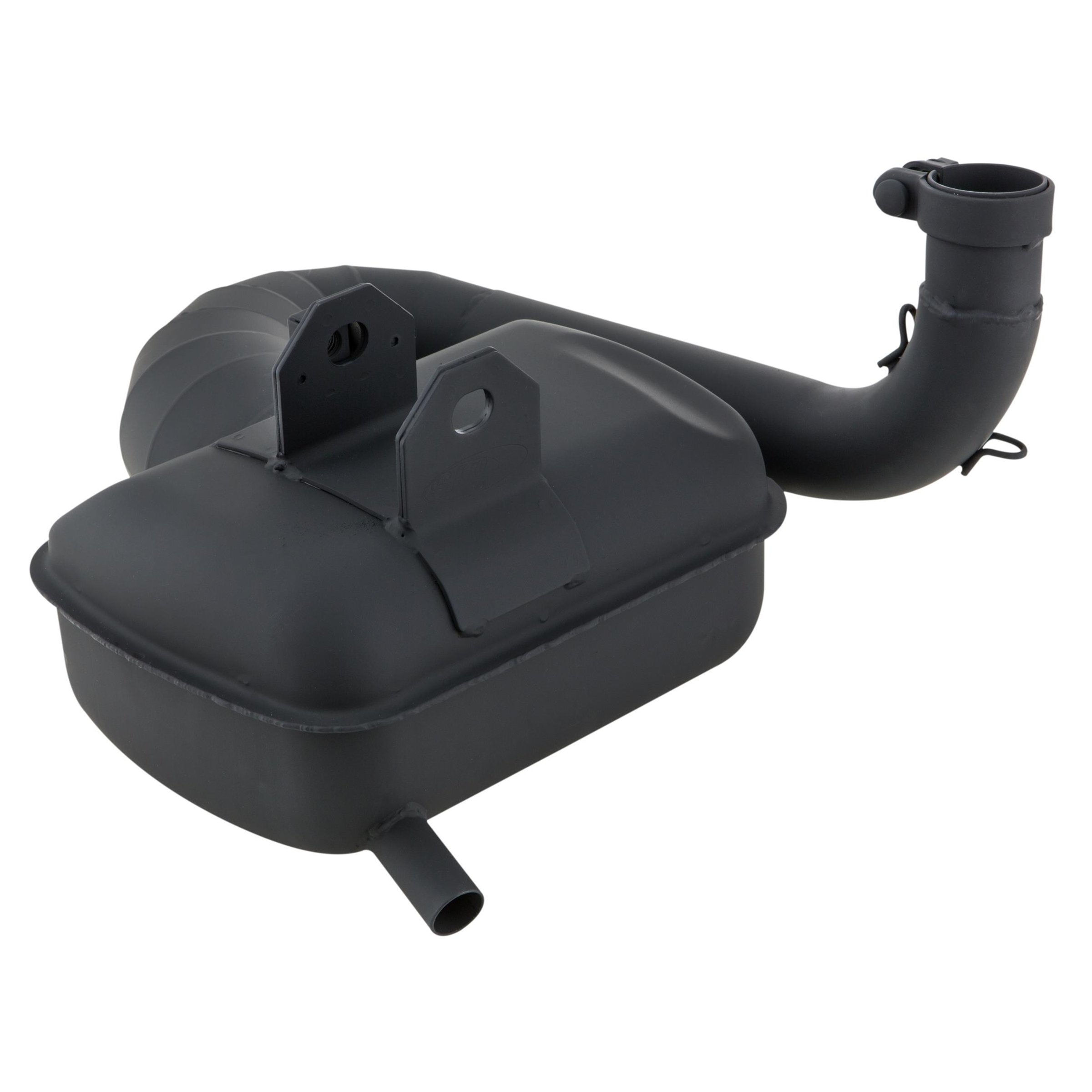 Image of Rennauspuff SIP ROAD XL, Material: Stahl schwarz für Vespa 125 VNA-TS/150 VBA-Sprint/PX80-150/PE/Lusso für Vespa 125 VNA-TS/150 VBA-Sprint/PX80-150/PE/Lusso