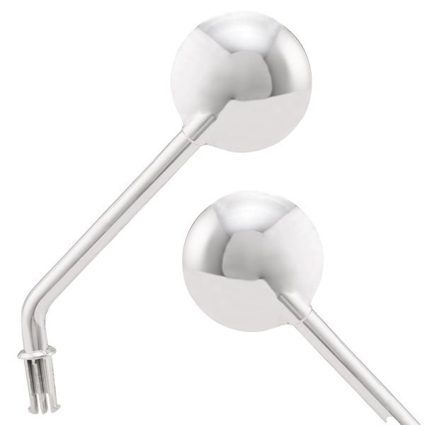 Image of Spiegel Set Kinderroller chrom für Kinderroller Vespa PX elektrisch 12V