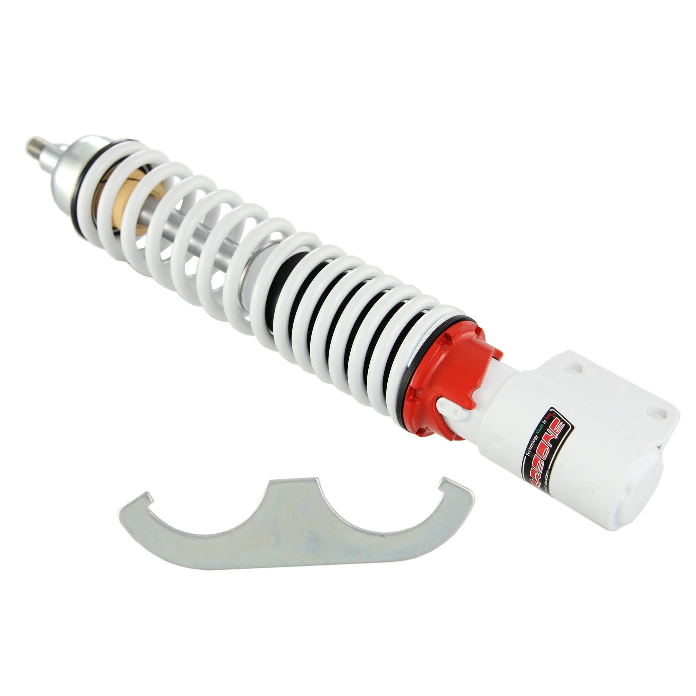 Image of Stoßdämpfer CARBONE Sport 6022.003/5B vorne für Vespa P80-150X/P200E/PX80-200E/Lusso/'98/MY/'11/T5 für Vespa P80-150X/P200E/PX80-200E/Lusso/'98/MY/'11/T5