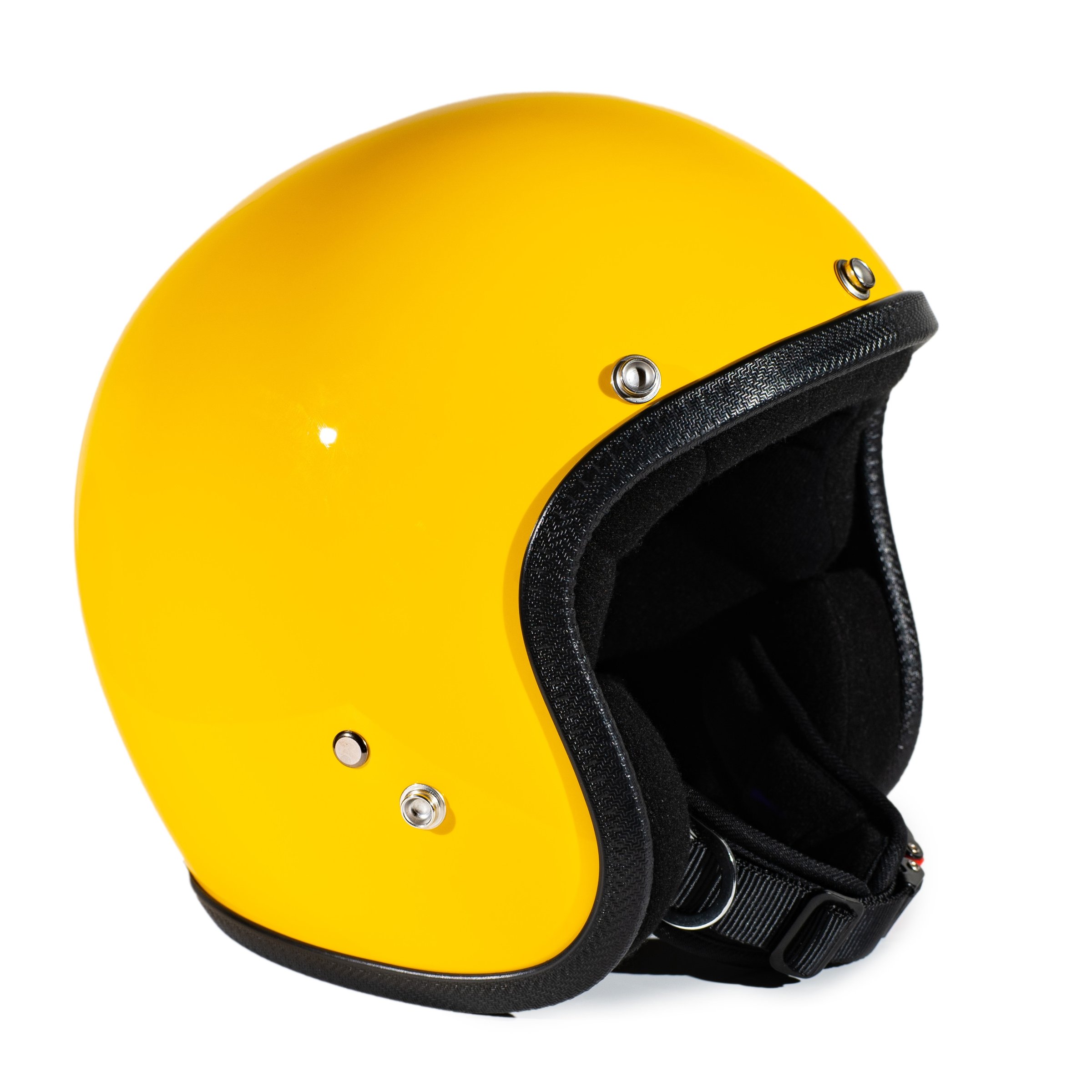 Image of Helm 70'S PASTELLO Vintage, gelb, Gr. XXL, 63-64 Jethelm Jethelm