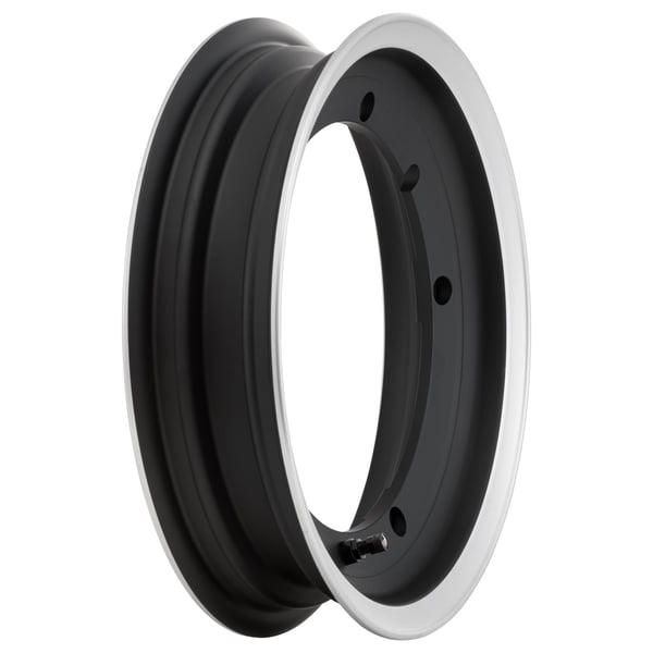 Image of Felge SIP Tubeless 2.50x11 für 110/70-11 Breitreifen für Vespa 50-125/PV/ET3/PK/S/XL/XL2/125 GT-TS/150 GL/GS VS5T/Sprint/V/T4/Rally/PX/PE/Lusso/T5/Cosa/LML Star/DLX/Deluxe 2T/4T vorne oder hinten