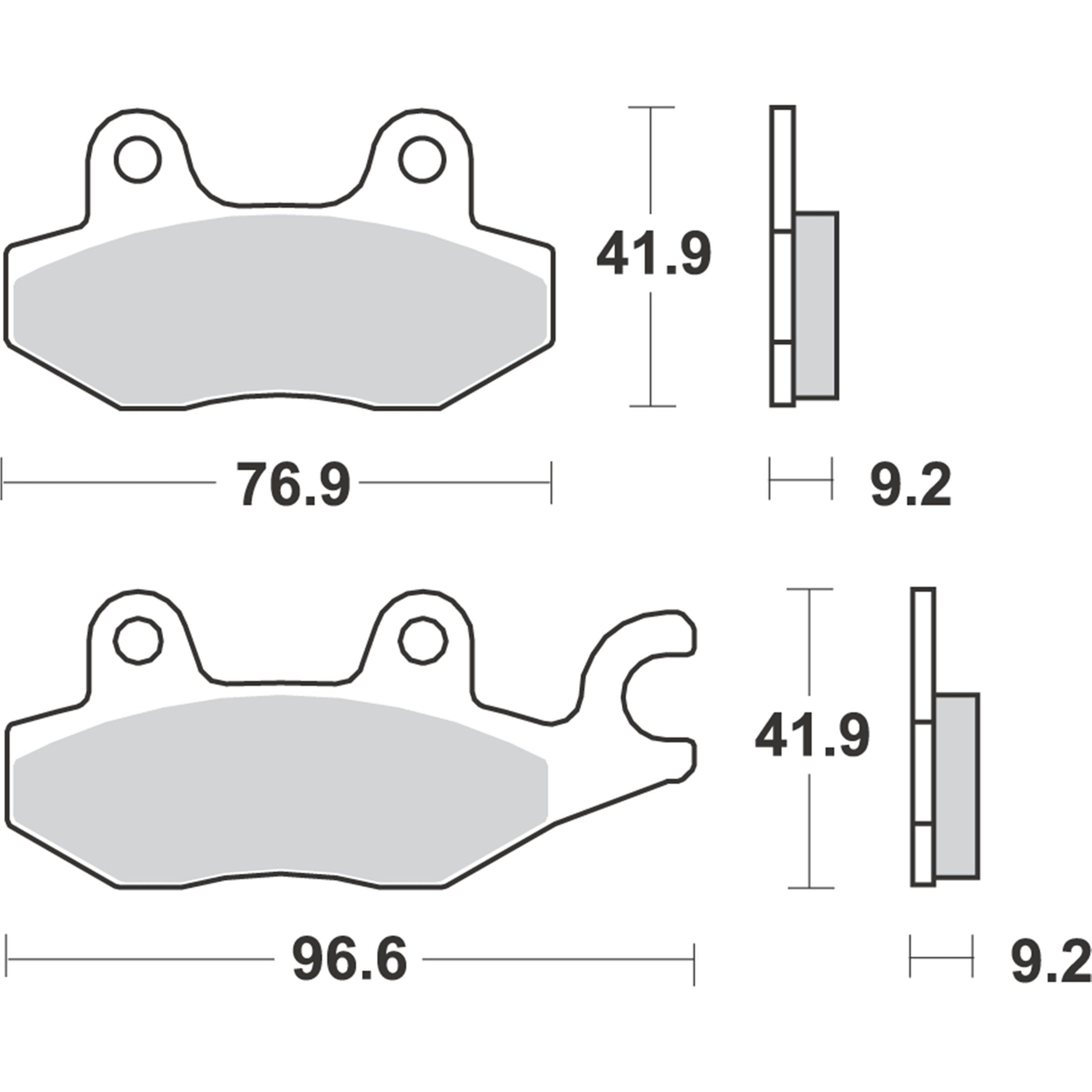 Image of Bremsbeläge RMS S23