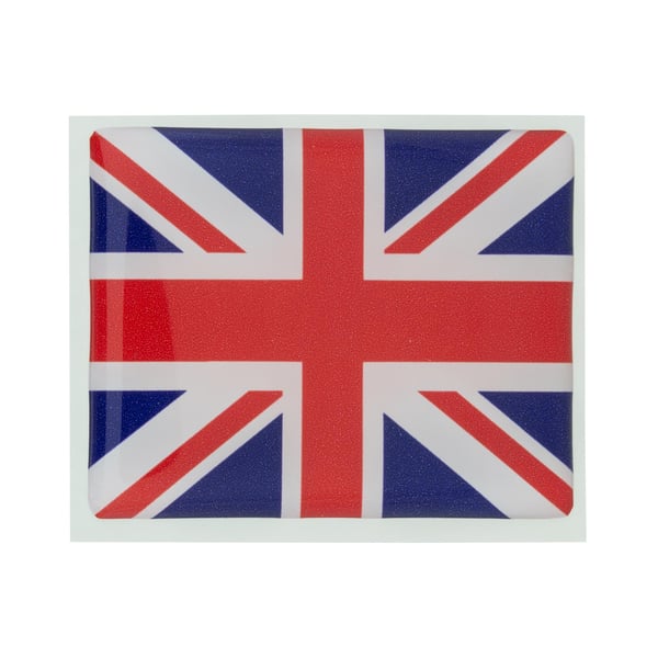 Image of Emblem Union Jack 4-Eck Kaskade für Vespa PX125-200 MY/2011 für Vespa LX/LXV/S/Primavera/Sprint/GTS/GTS Super/GTV/GT 60/GT/GT L/946 50-300ccm