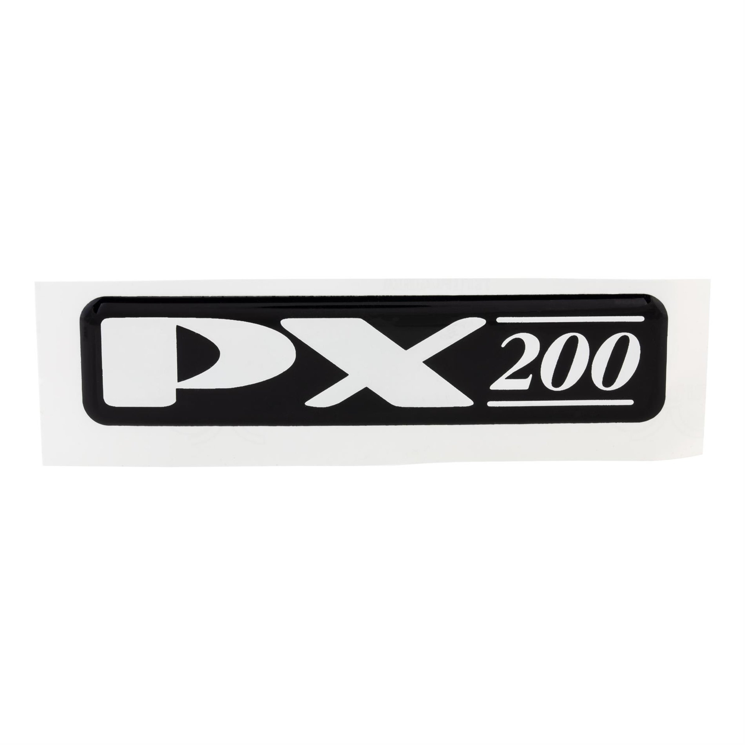 Image of Schriftzug PX200 Seitenhaube links für Vespa PX200 E '98/Millenium für Vespa PX200 E '98/Millenium