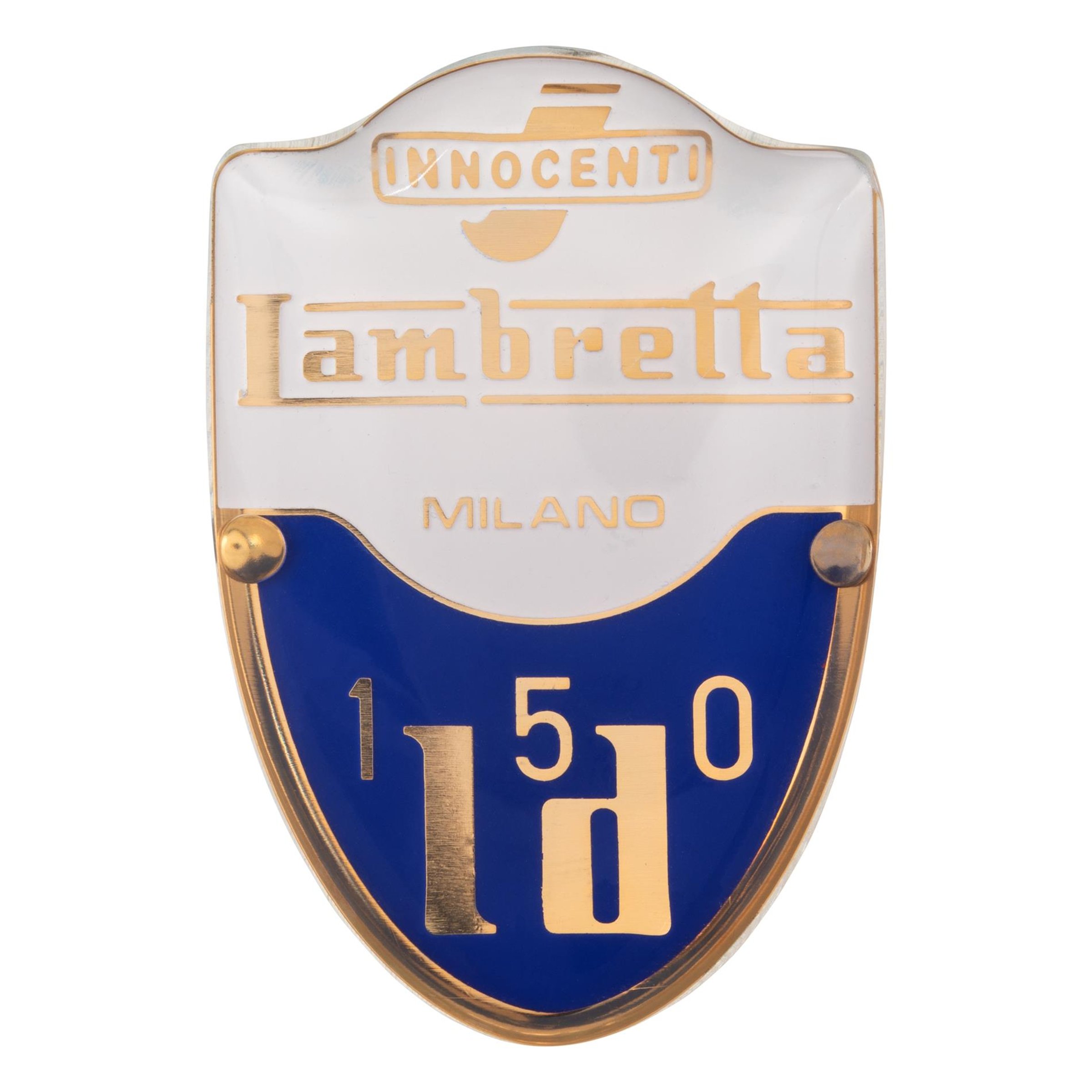 Image of Emblem LAMBRETTA 150 LD 12181121 für Lambretta LD 150 für Lambretta LD 150