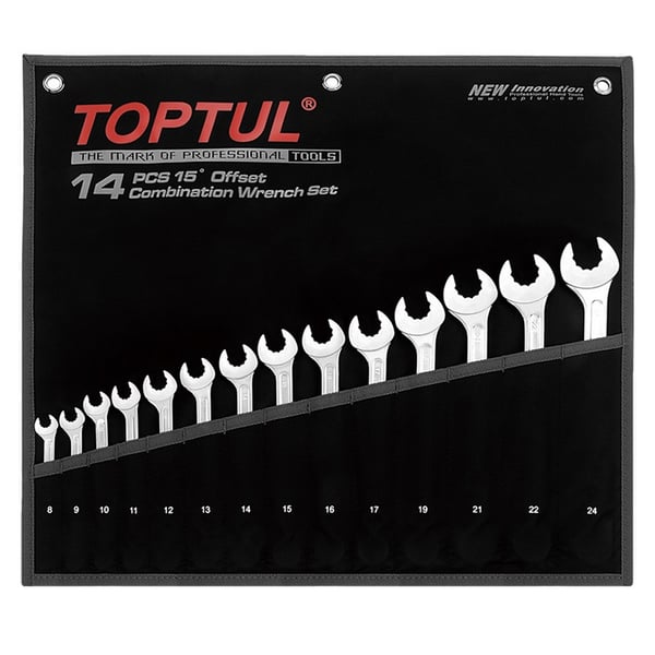 Image of Ringmaulschlüsselsatz TOPTUL