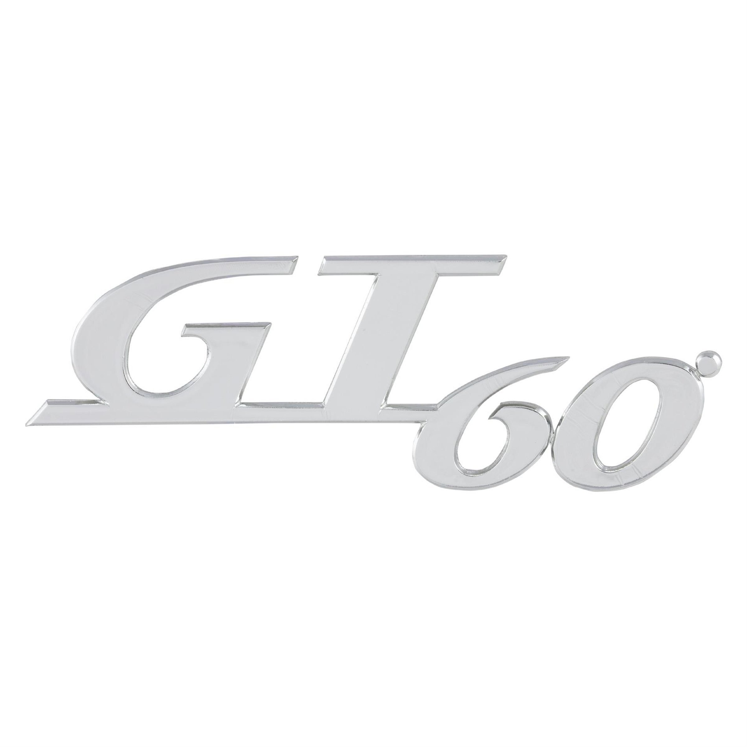 Image of Schriftzug "GT 60" Seitenhaube rechts 652974 für Vespa GT 60 250ccm für Vespa GT 60 250ccm