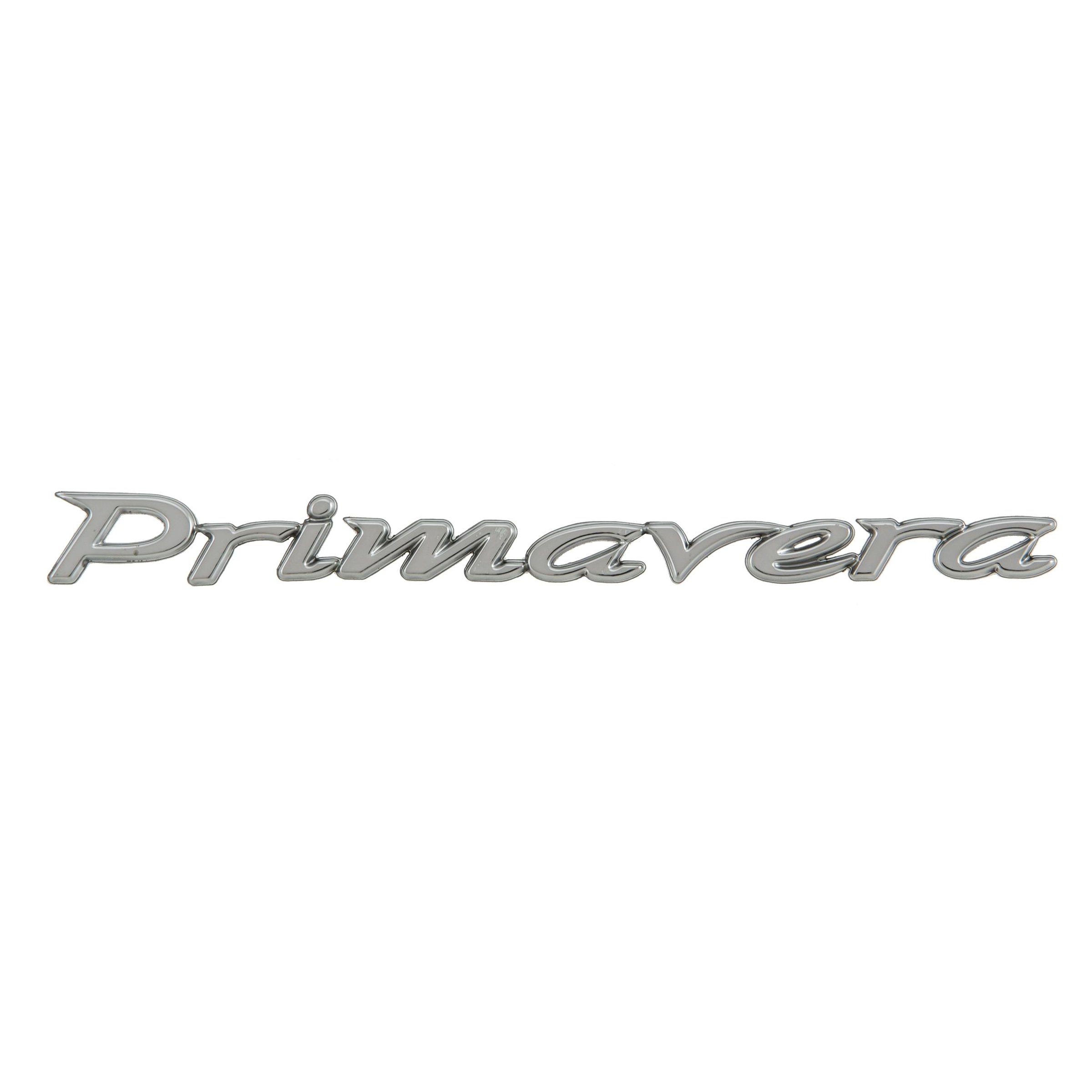 Image of Schriftzug "Primavera" Seitenhaube rechts 1B000942 für Vespa Primavera 50-150ccm 2T/4T für Vespa Primavera 50-150ccm 2T/4T