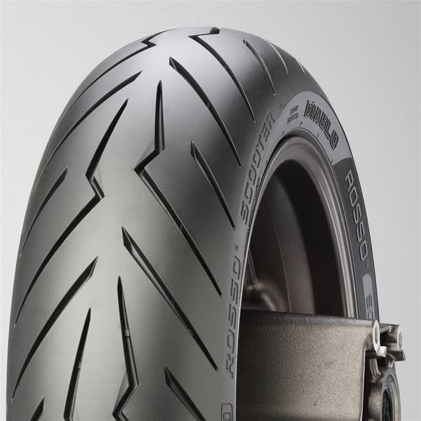 Image of Reifen PIRELLI DIABLO ROSSO SCOOTER Rear 130/70-13 63P TL M/C reinforced hinten