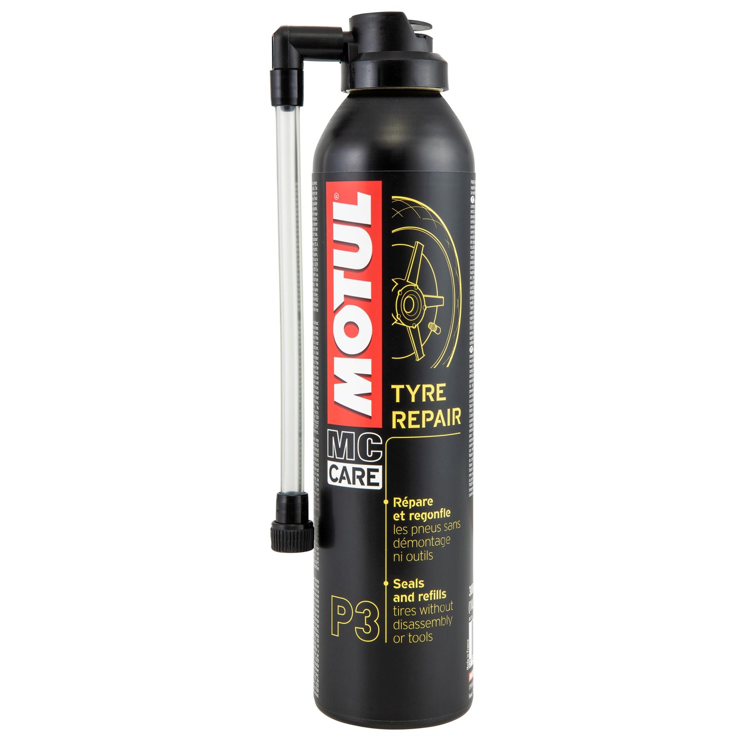Image of Pannenspray MOTUL Reifenpilot MC CARE P3 TYRE REPAIR