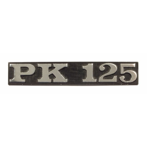 Image of Schriftzug "PK 125" Seitenhaube links 195635 für Vespa PK 125 VMX1T