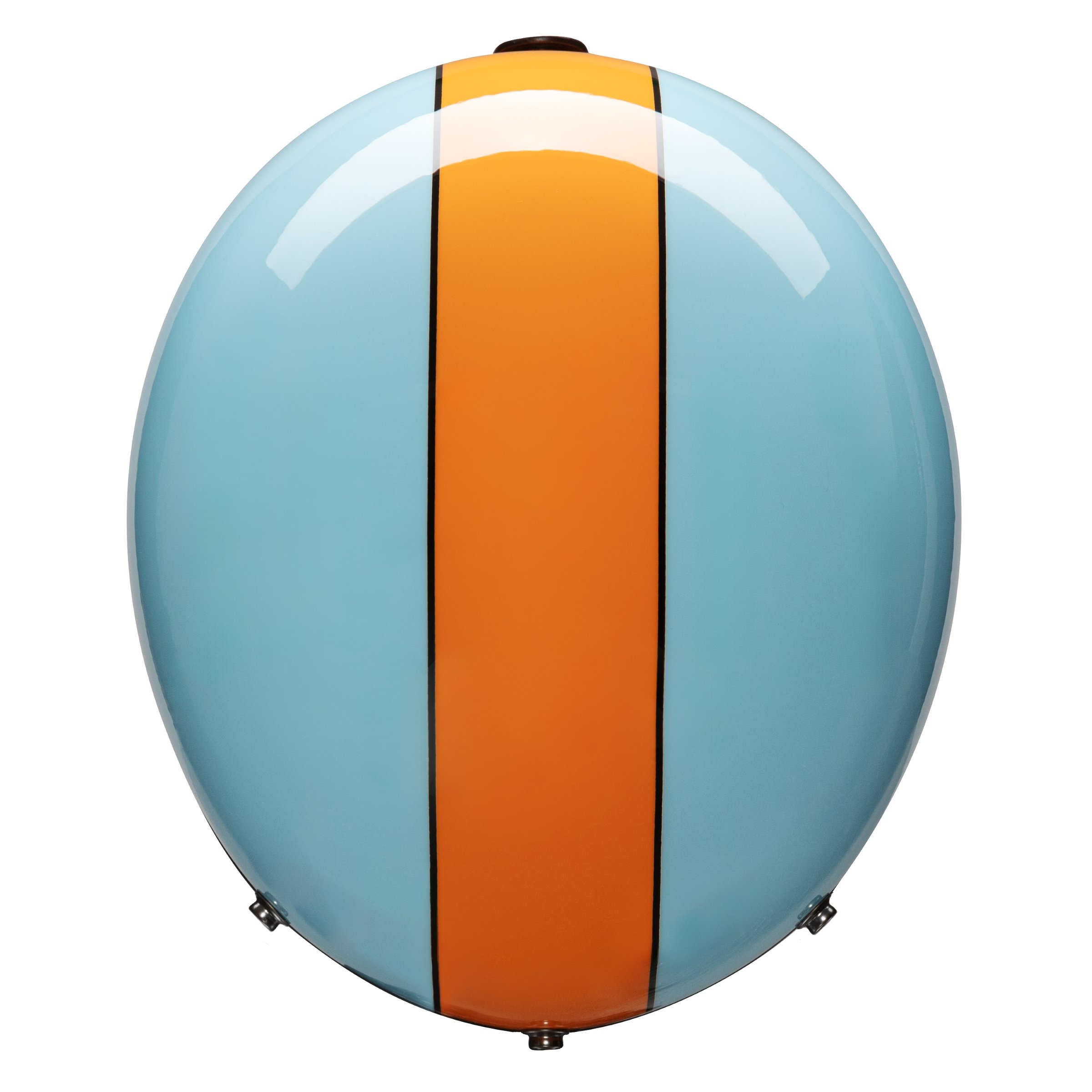 Image of Helm REDBIKE RB 801 GASOLINE, hellblau/orange, Gr. S, 55-56cm Jethelm Jethelm
