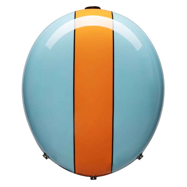 Image of Helm REDBIKE RB 801 GASOLINE, hellblau/orange, Gr. S, 55-56cm Jethelm