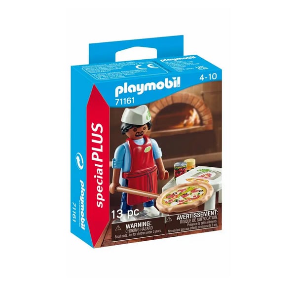 Image of Figur PLAYMOBIL 71161 special PLUS Pizzabäcker mehrfarbig