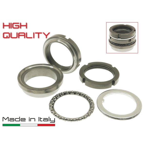 Image of Lenkkopflagersatz CIF oben für Vespa 50-125/PV/ET3/PK50-125/S/SS/XL/125 GT-TS/ 150 Sprint/V/Super/160 GS/180 SS/Rally/PX80-200/PE/Lusso/'98/MY/'11/T5/Cosa