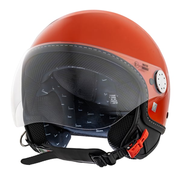Image of Helm PIAGGIO Vespa Visor 4.0, orange, Impulsivo A11, Gr. L1, 59cm Jethelm