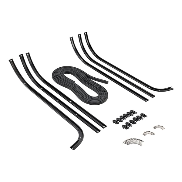 Image of Trittleistensatz CIF Black Edition 610233M für Vespa 125/GT/GTR/TS/150 Sprint/V/180 SS/Rally
