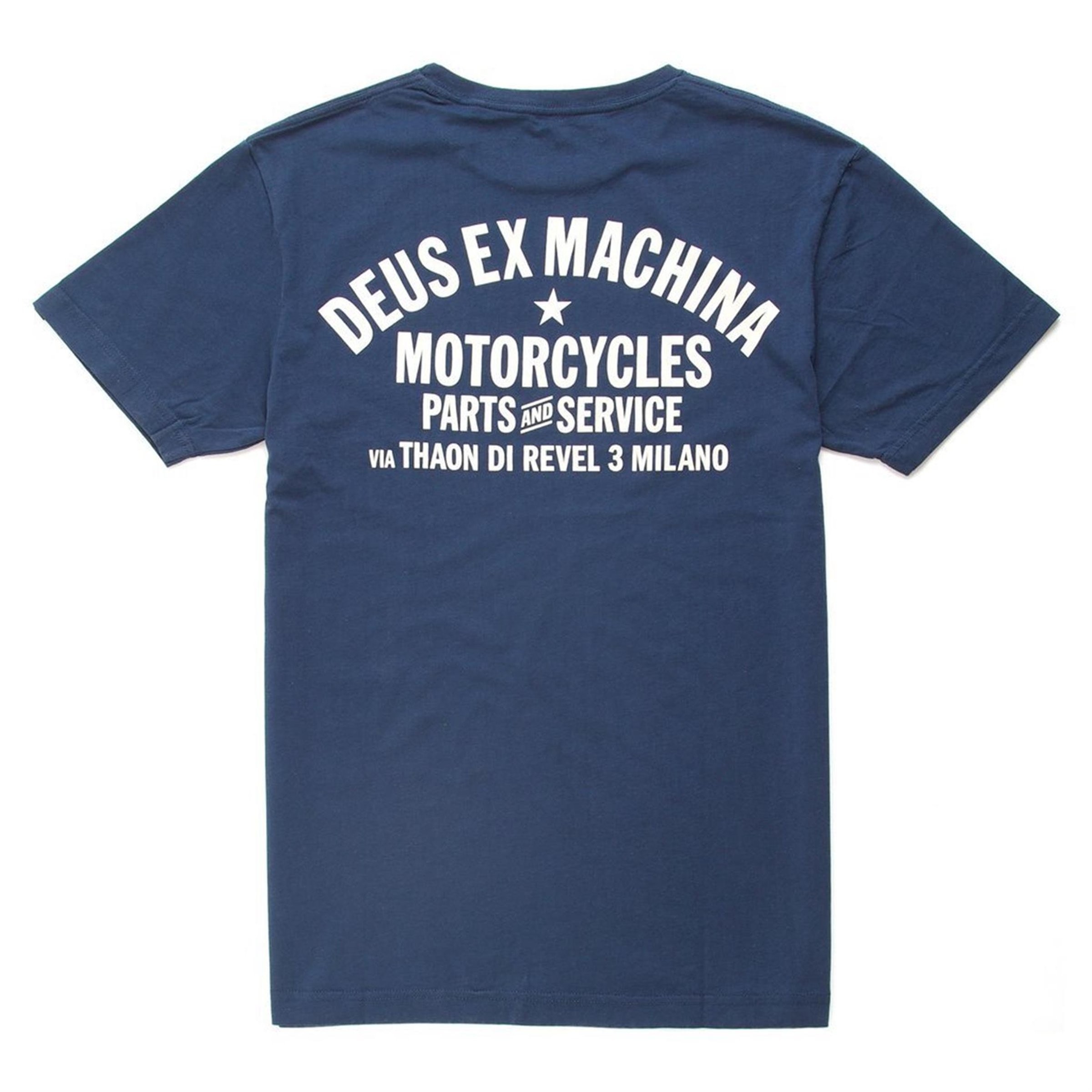 Image of T-Shirt DEUS Milano Address Tee Größe: S für Männer für Männer