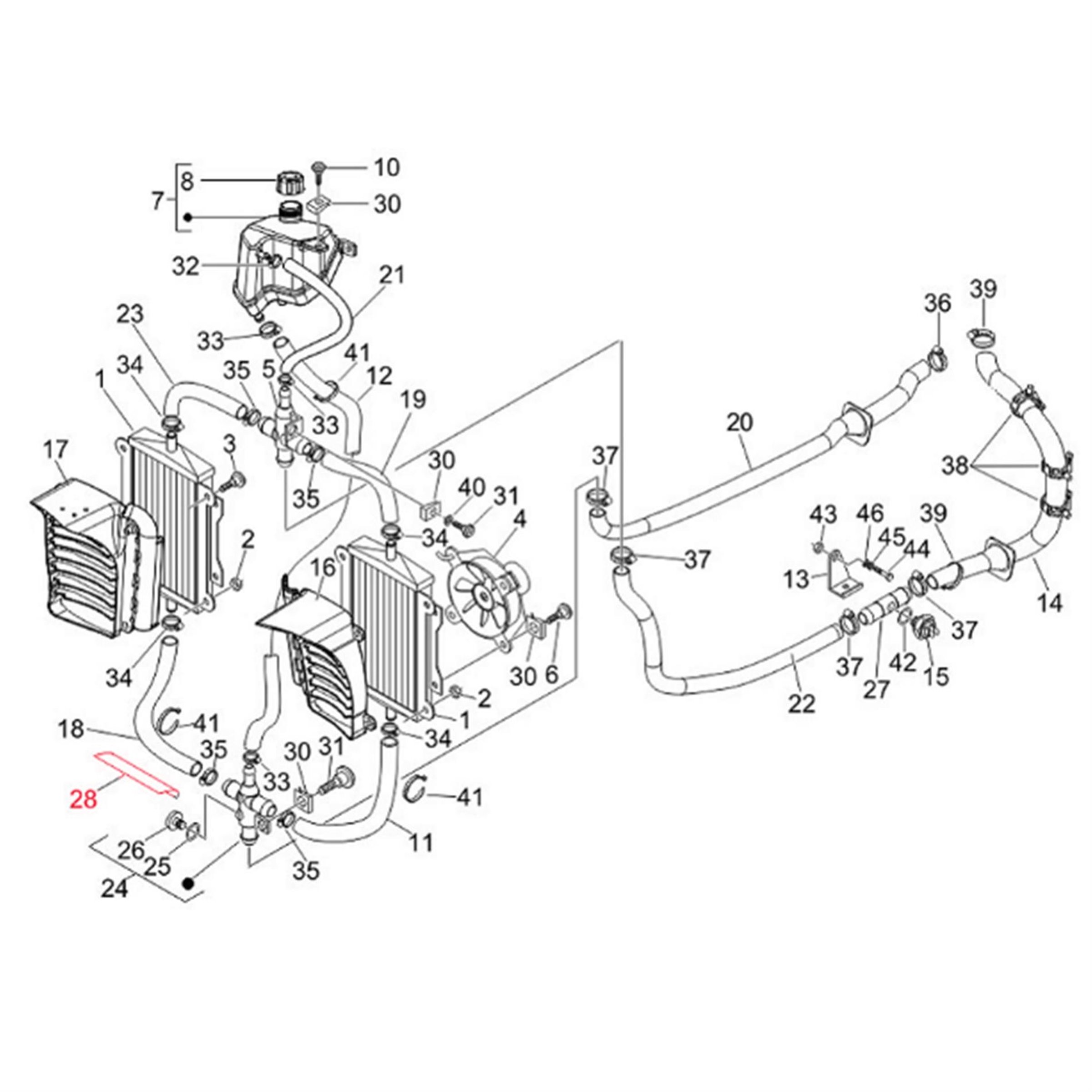 Image of Kantenschutz PIAGGIO Rahmen schwarz für Vespa LX/GTS/GTS Super/GTV/GT/GT L 50-300ccm für Vespa LX/GTS/GTS Super/GTV/GT/GT L 50-300ccm