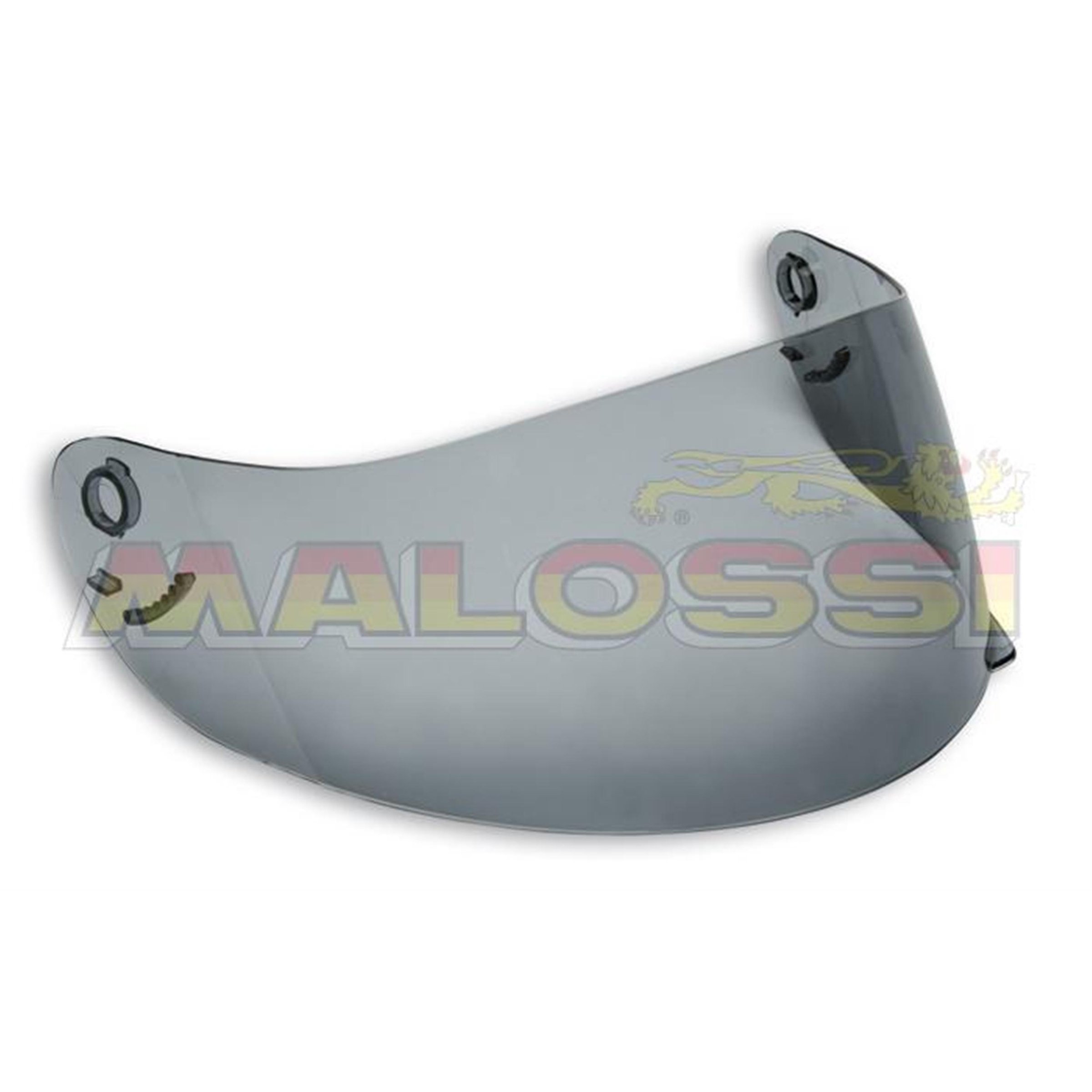 Image of Visier MALOSSI Intergralhelm Cafe Racer, schwarz-getönt