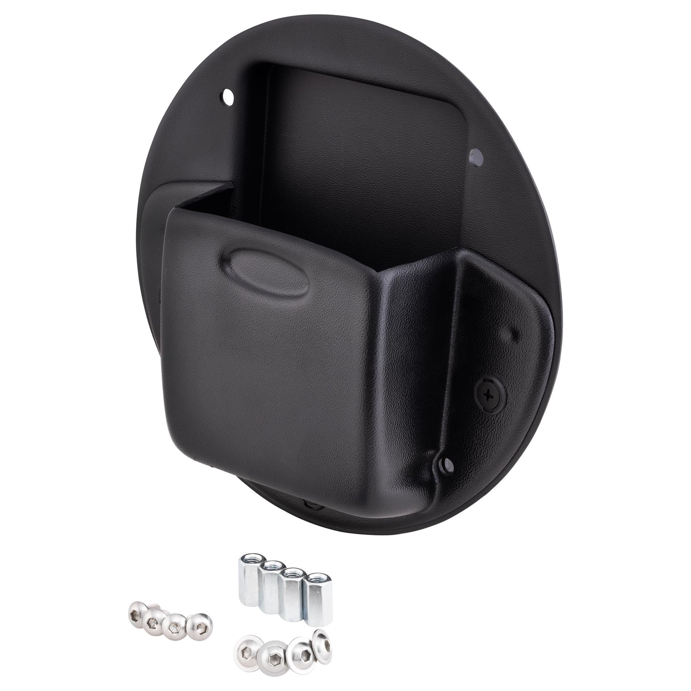 Image of Halterung Ölflaschen SLUK 4 Bolt für Reserverad 10" Felge offen für Lambretta für Lambretta