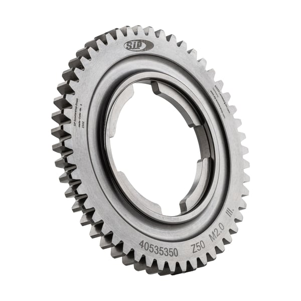 Image of Zahnrad Z 50 SIP 3. Gang 4-Gang PK für Vespa 50 S 3°/Special V5B3T 3°/V5B4T 2°/SR (D)/100 2°/125 PV 2°/ET3 2°/PK50/S/SS/XL/2/FL/PK80-125 S/PK125/ETS/N//XL/XL2
