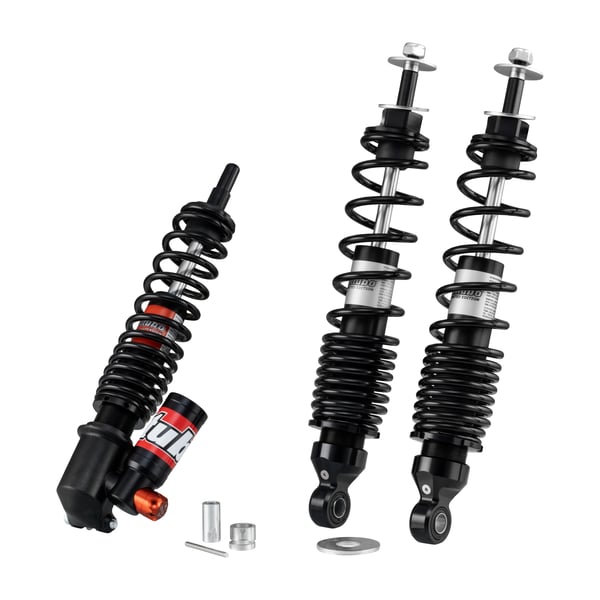 Image of Stoßdämpferkit BITUBO "Black Edition", WMB/GEV vorne & hinten für Vespa GTS/GTS Super 125/300ccm (2023-)