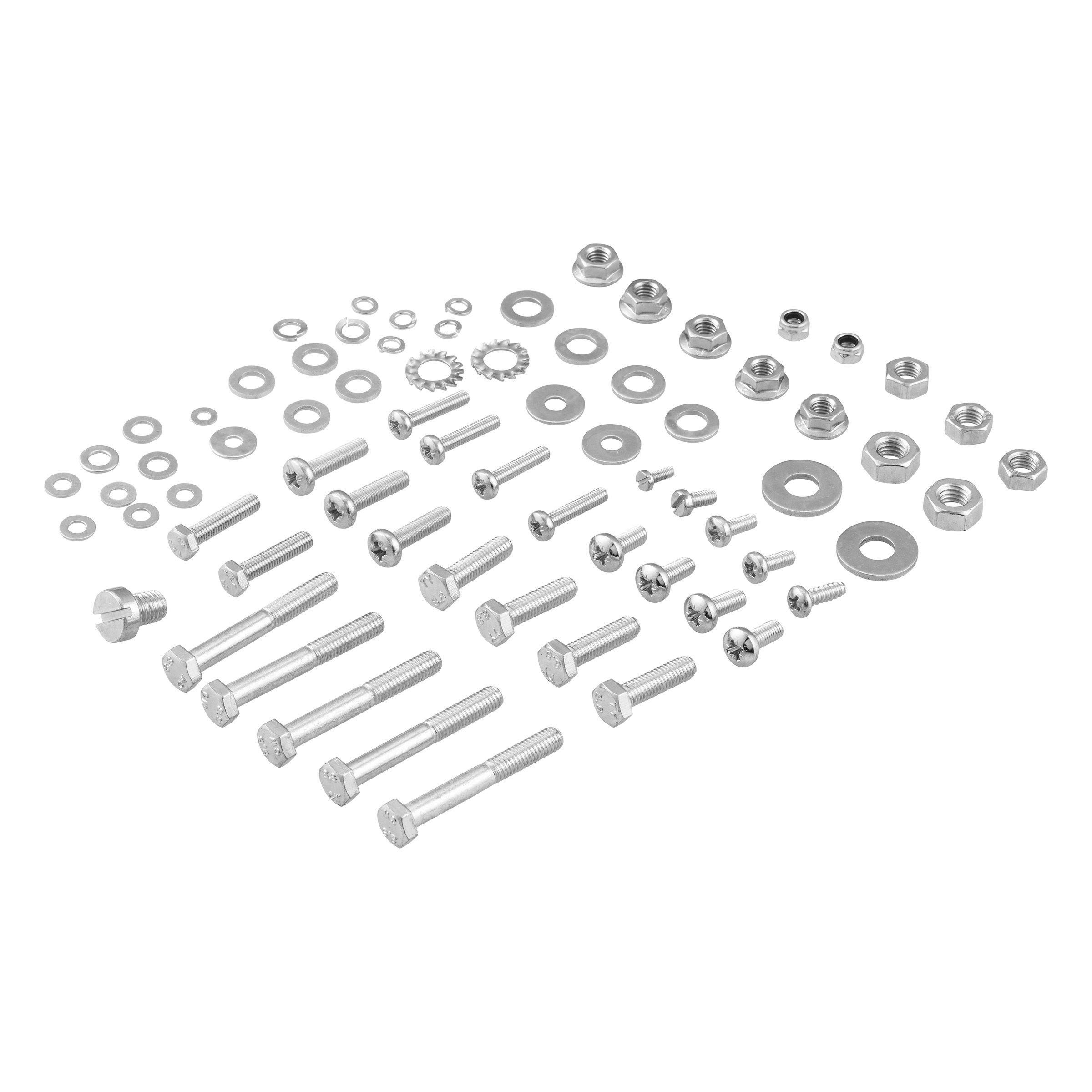 Image of Schrauben Kit Motor/Getriebe für PIAGGIO CIAO/PX/SC/SI/Boxer/Bravo/Superbravo 50ccm 2T AC für PIAGGIO CIAO/PX/SC/SI/Boxer/Bravo/Superbravo 50ccm 2T AC