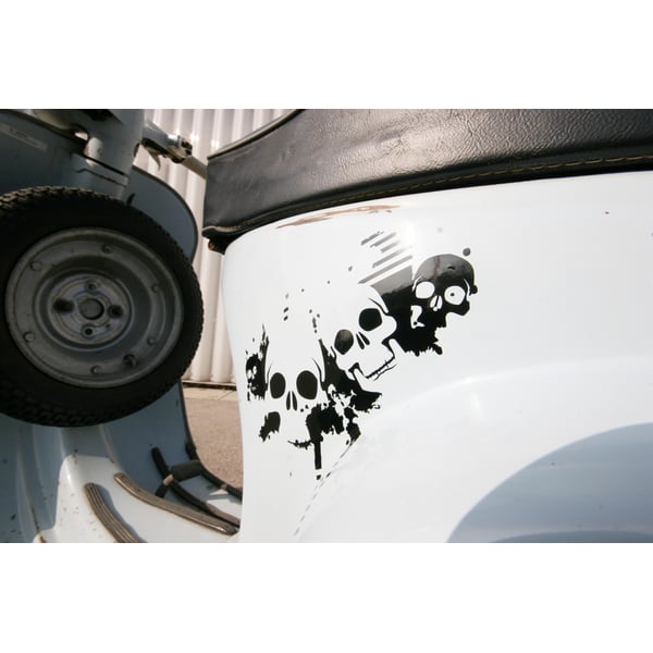 Image of Aufkleber SIP mit Motiv "Skull Totenkopf"