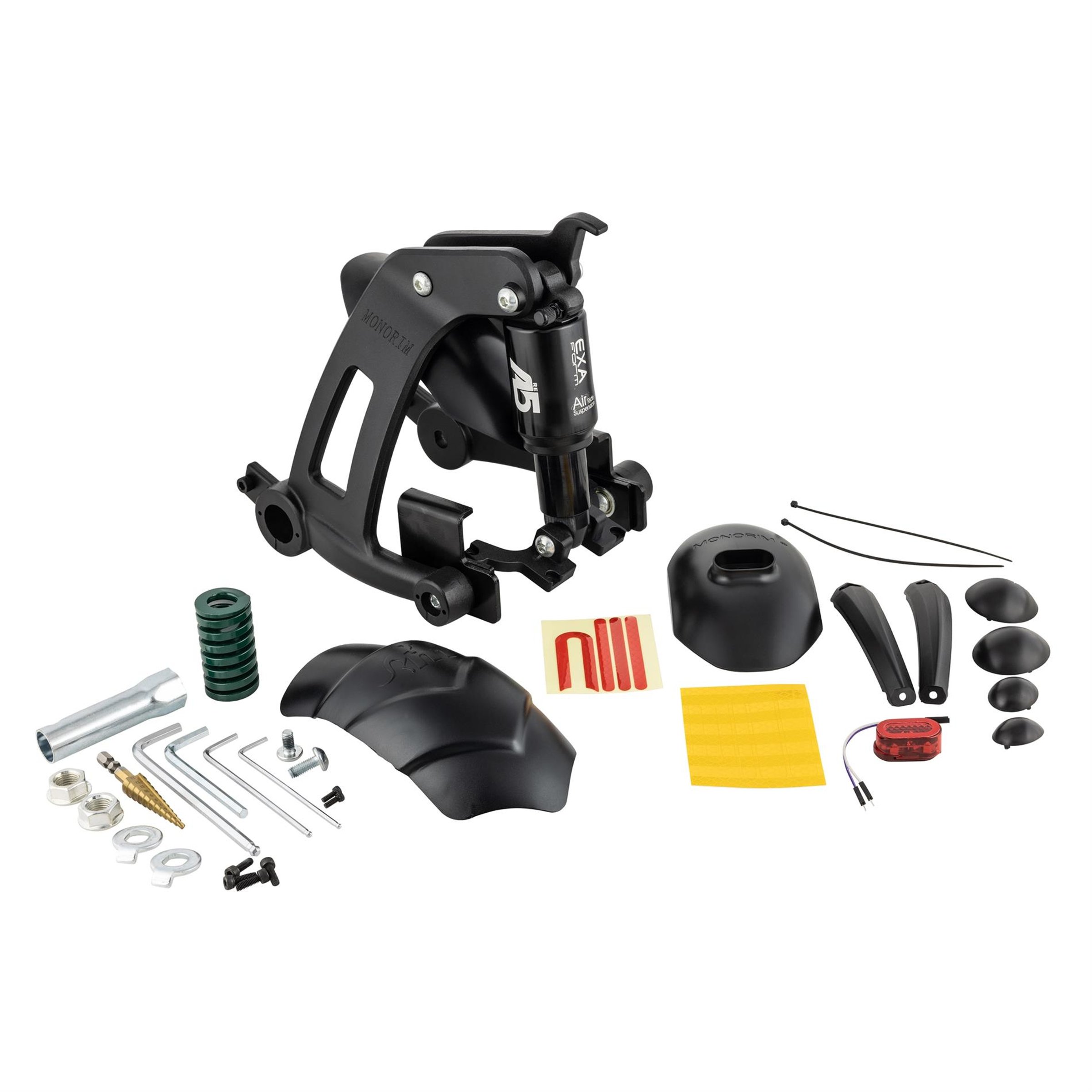 Image of Stoßdämpferkit MONORIM für E-Scooter Hinterrad MXRE für SEGWAY Max G30 D/E/P/G30 D II/E II/G30 LD/LE für SEGWAY Max G30 D/E/P/G30 D II/E II/G30 LD/LE