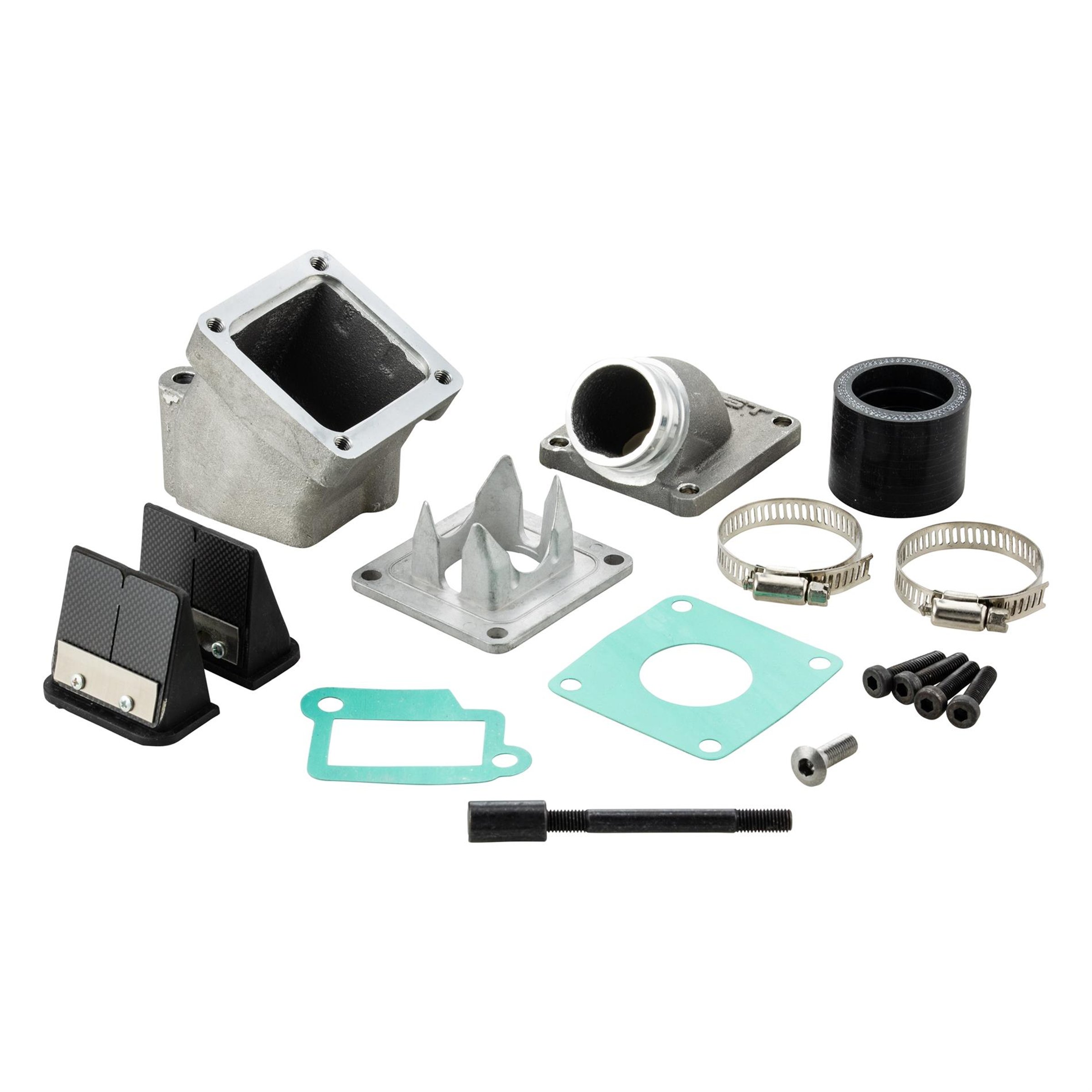 Image of Ansaugstutzen ITALKAST Doble Prisma für Vespa 125 VNB-TS/150 VBA-Super/Rally/PX80-200/PE/Lusso/T5/Cosa für Vespa 125 VNB-TS/150 VBA-Super/Rally/PX80-200/PE/Lusso/T5/Cosa
