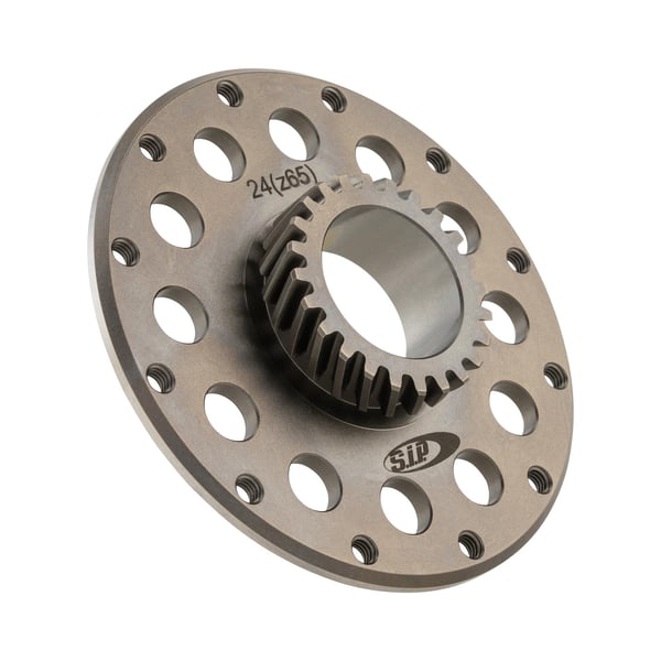 Image of Kupplungszahnrad Z 24 SIP für Kupplung SIP Supersport/SIP BFA für Primär Z 65 für Vespa 125 VNA-TS/150 VBA-Super/180-200 Rally/PX80-200/PE/Lusso/T5/Cosa