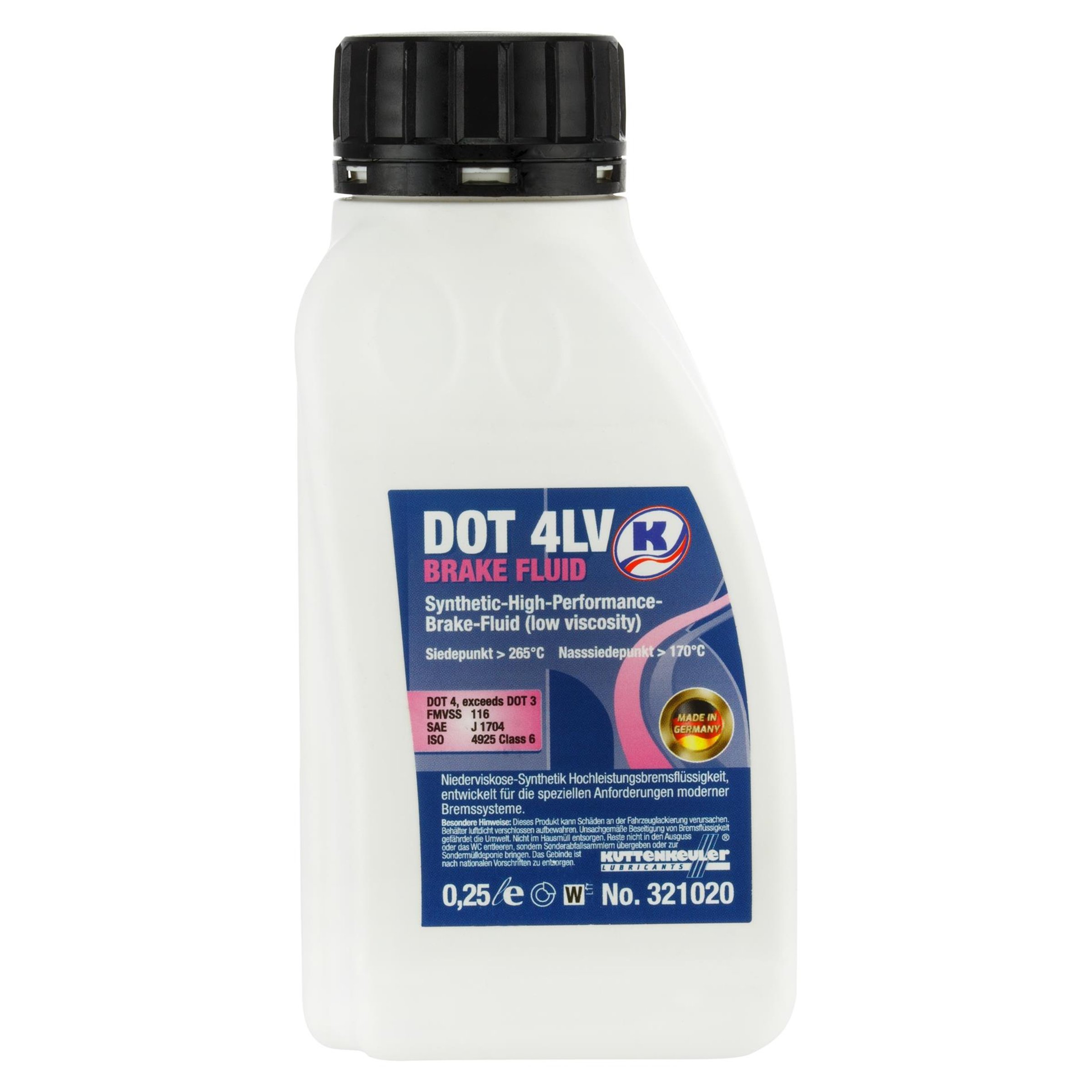 Image of Bremsflüssigkeit KUTTENKEULER MAINTAIN DOT4 LV synthetisch