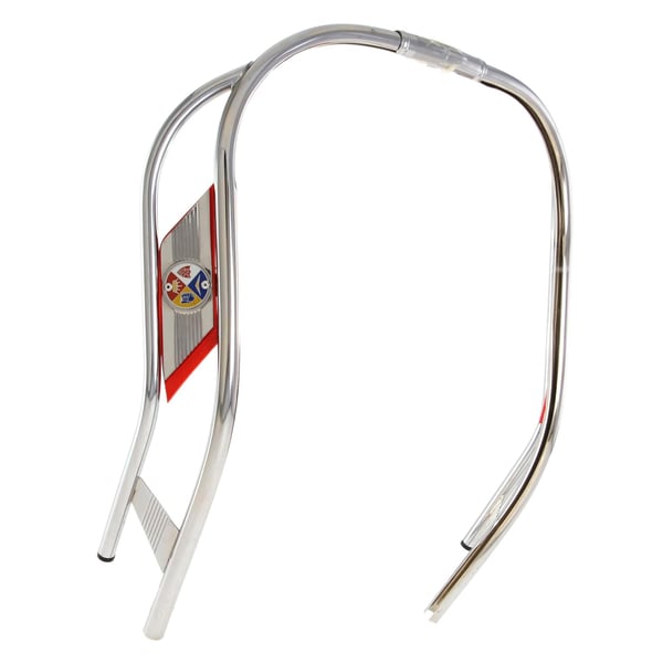 Image of Doppelschlitzrohr CUPPINI Beinschild für Vespa 50-125/PV/ET3