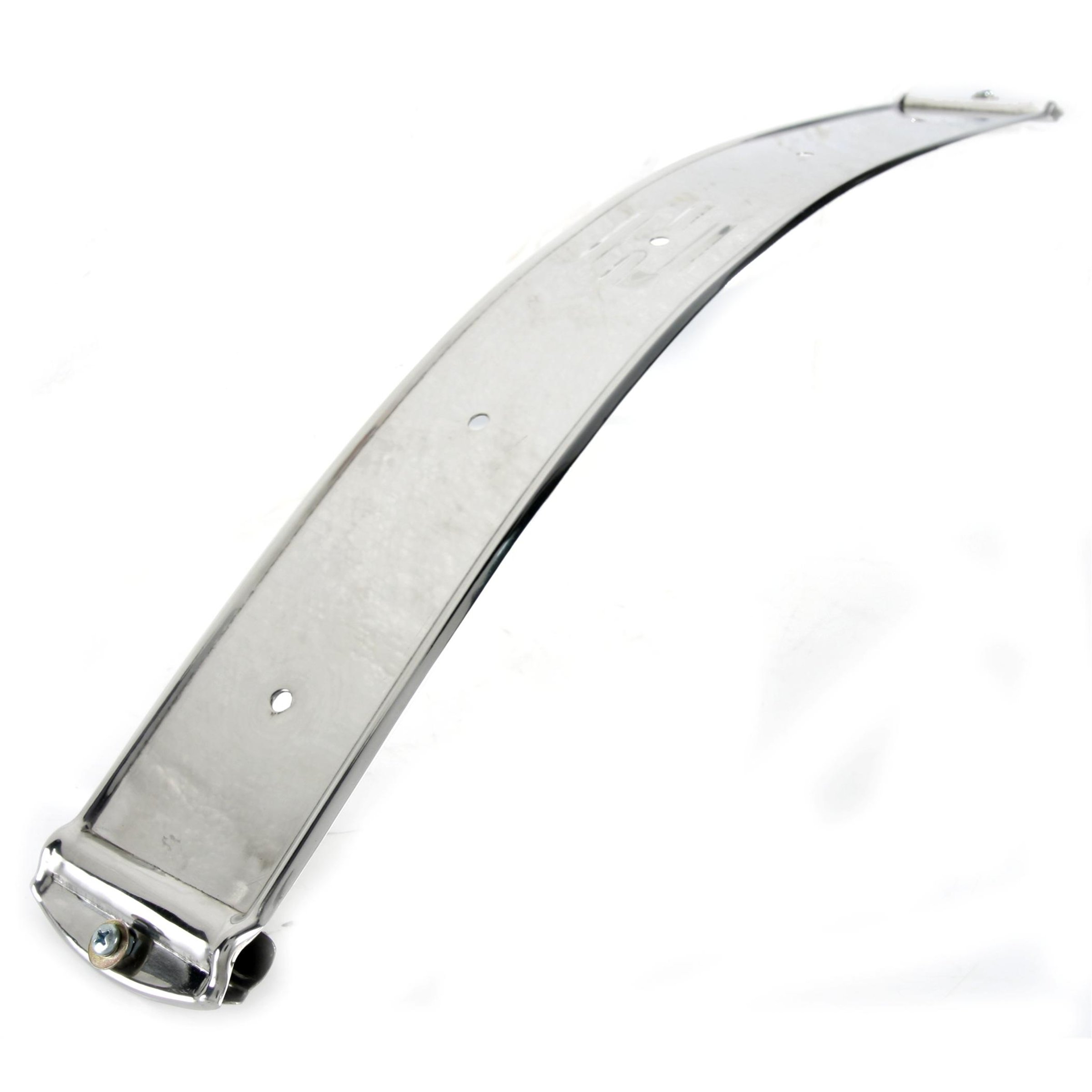 Image of Plaketten Spange "ULMA" chrom für Vespa 125/150/V1-15/V30-33/VM/VN/VL/VB1/VNA/VNB/VBB/VBA/GL/GT/GTR/Sprint/V/TS für Vespa 125/150/V1-15/V30-33/VM/VN/VL/VB1/VNA/VNB/VBB/VBA/GL/GT/GTR/Sprint/V/TS