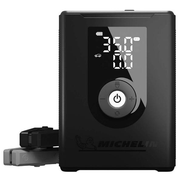 Image of Akku Kompressor inkl. Powerbank + Starthilfegerät MICHELIN zum Aufpumpen von allen Reifen