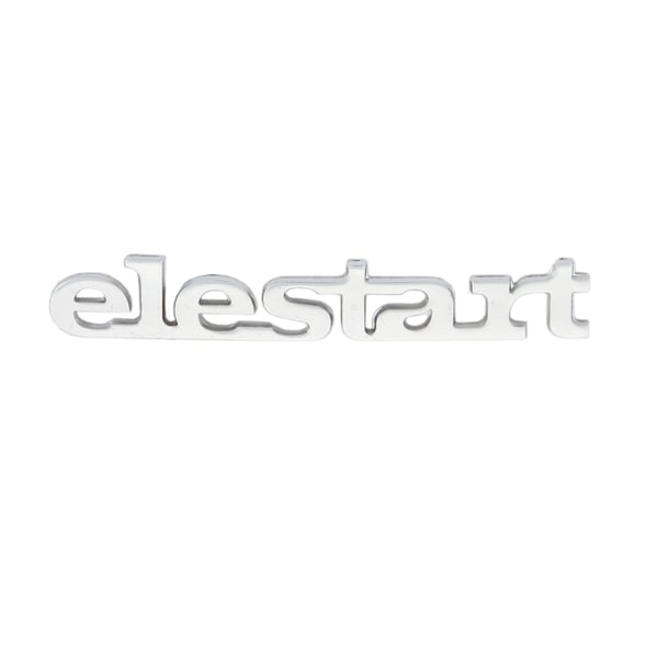 Image of Schriftzug "elestart" Seitenhaube rechts 196459 für Vespa PK 50 S/Lusso/Elestart 3000001>3005233/ 125 S/Elestart 3000001>3006151,