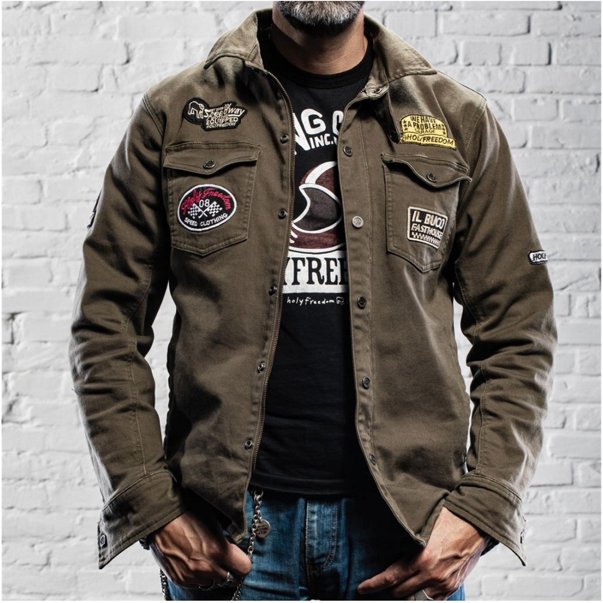 Image of Jacke HOLY FREEDOM Lieutenant Größe: L für Männer für Männer