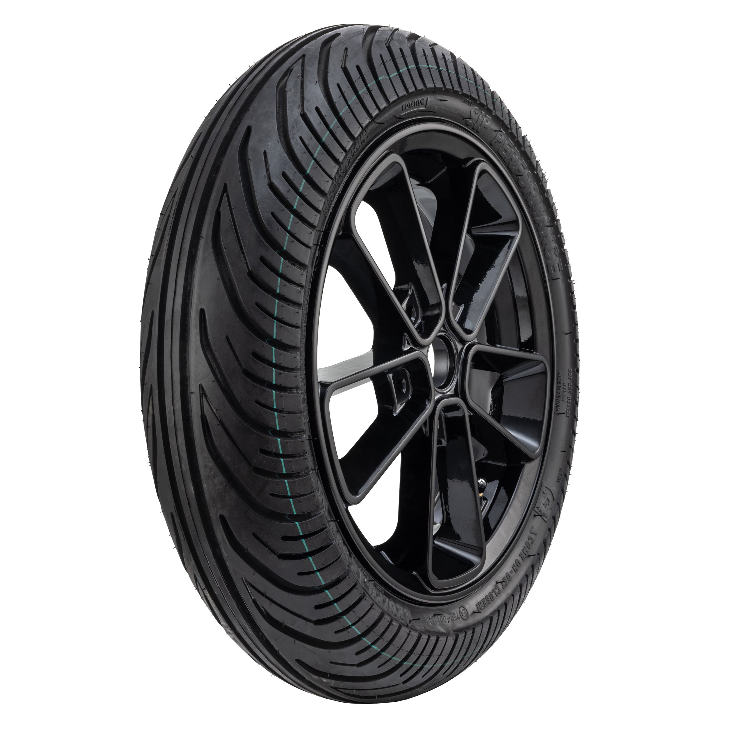 Image of Komplettrad SIP SERIES PORDOI 120/70-12 58S TL für Vespa GTS/GTS Super/GTV/GT 60/GT/GT L 125-300ccm für Vespa GTS/GTS Super/GTV/GT 60/GT/GT L 125-300ccm