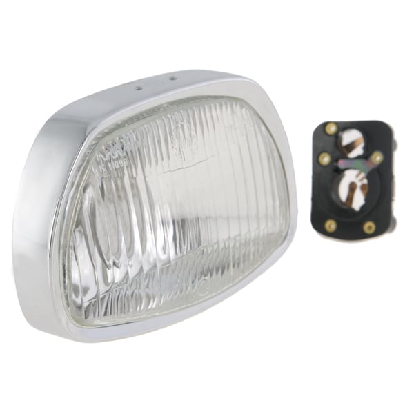 Image of Scheinwerfer SIEM trapezförmig Ø 95x150 mm für Vespa 125 GT/150 GL/Sprint/180 SS