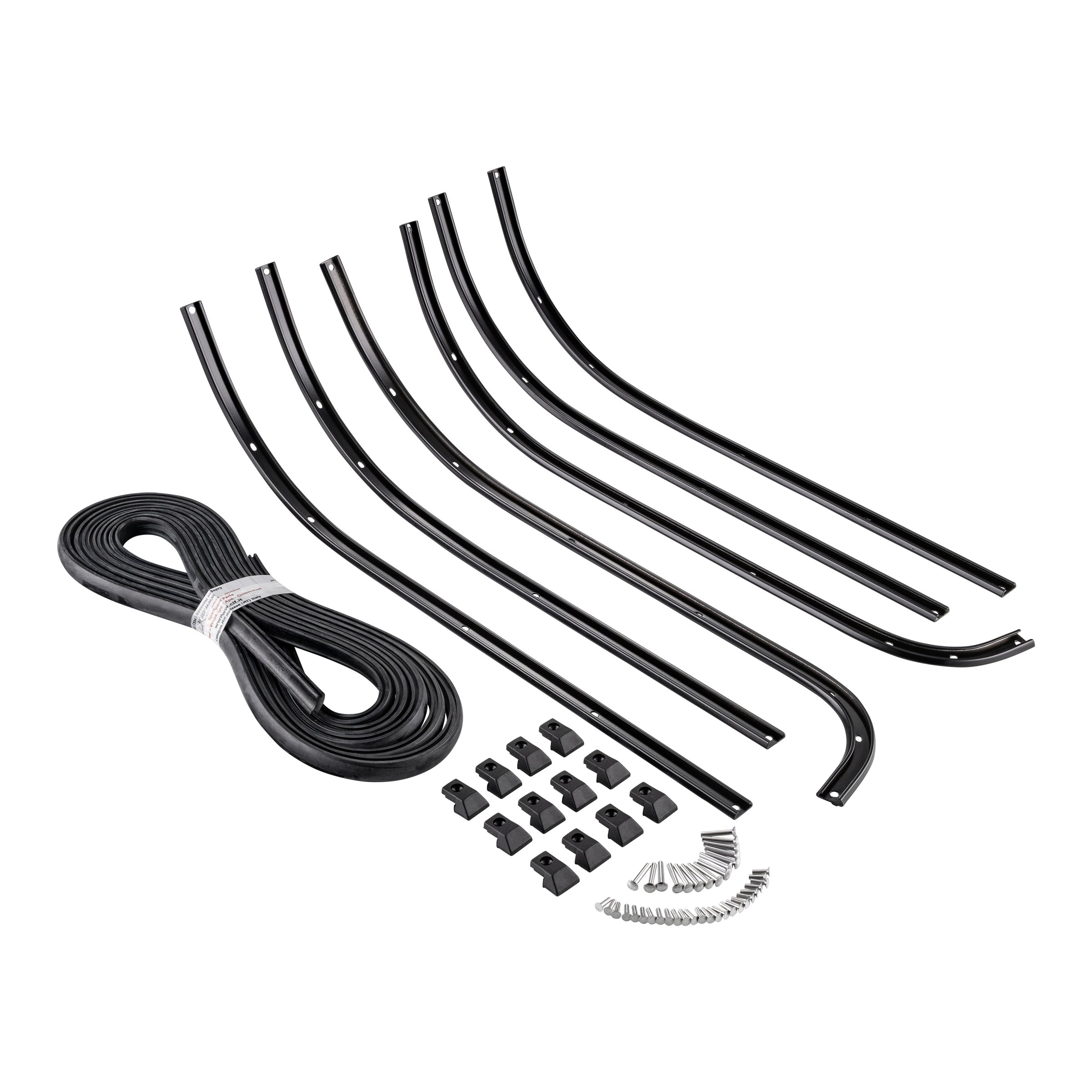 Image of Trittleistensatz CIF Black Edition 610231M für Vespa PX80-200/PE/Lusso/T5 Classic für Vespa PX80-200/PE/Lusso/T5 Classic