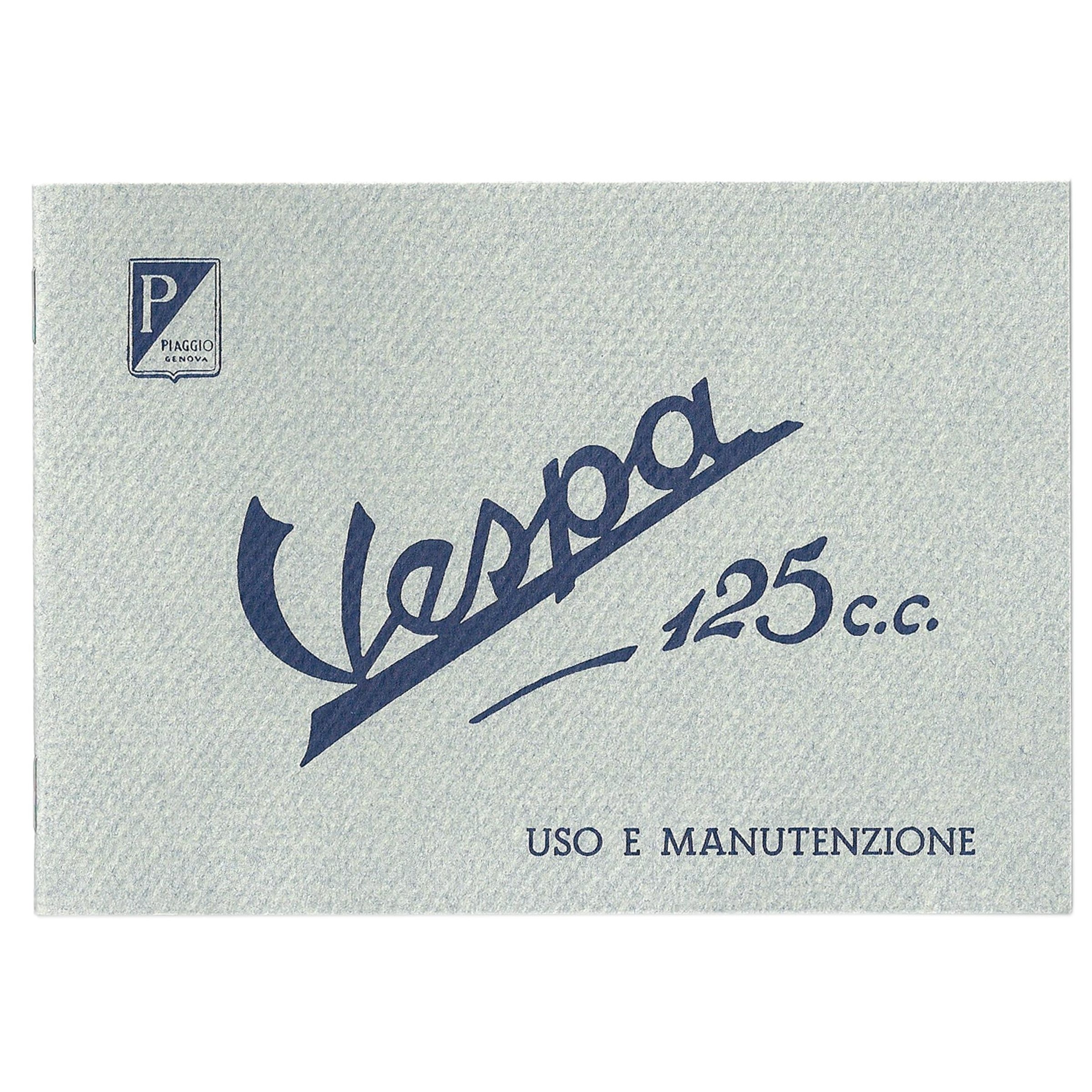 Image of Bedienungsanleitung für Vespa 125 PIAGGIO 1949 für Vespa 125 für Vespa 125
