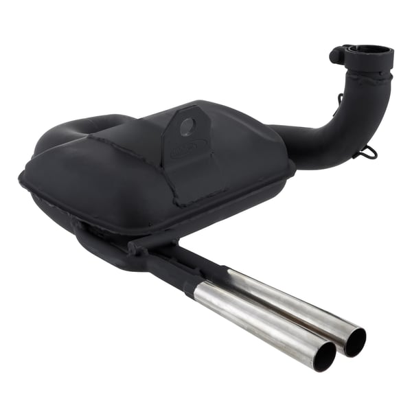 Image of Rennauspuff SIP ROAD 3.0 Sport Optik 87565, Stahl schwarz für Vespa 125 VNA/VNB/GT/GTR/Super/150 VBA/VBB/GL/Sprint/Super/T4