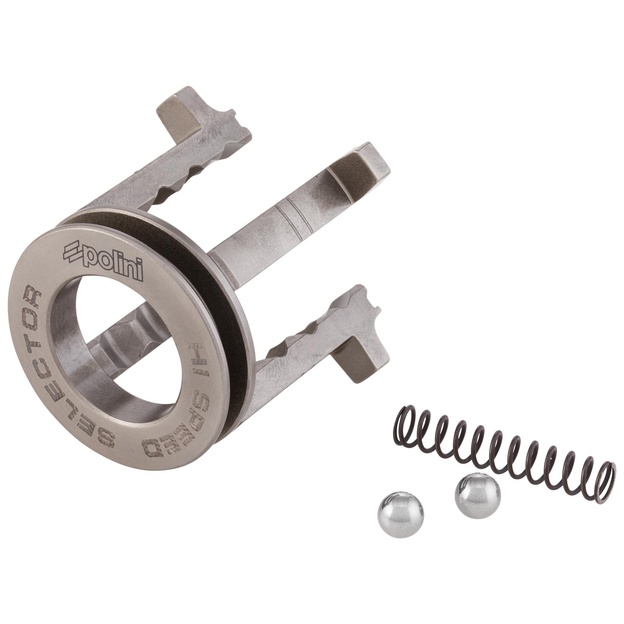 Image of Schaltklaue POLINI 4-Gang PK, 230.0402 für Vespa 50 S 3°/Special V5B3-4T 2°/SR (D)/100 2°/125 PV 2°/ET3 2°/PK50-125/S/XL/XL2 für Vespa 50 S 3°/Special V5B3-4T 2°/SR (D)/100 2°/125 PV 2°/ET3 2°/PK50-125/S/XL/XL2