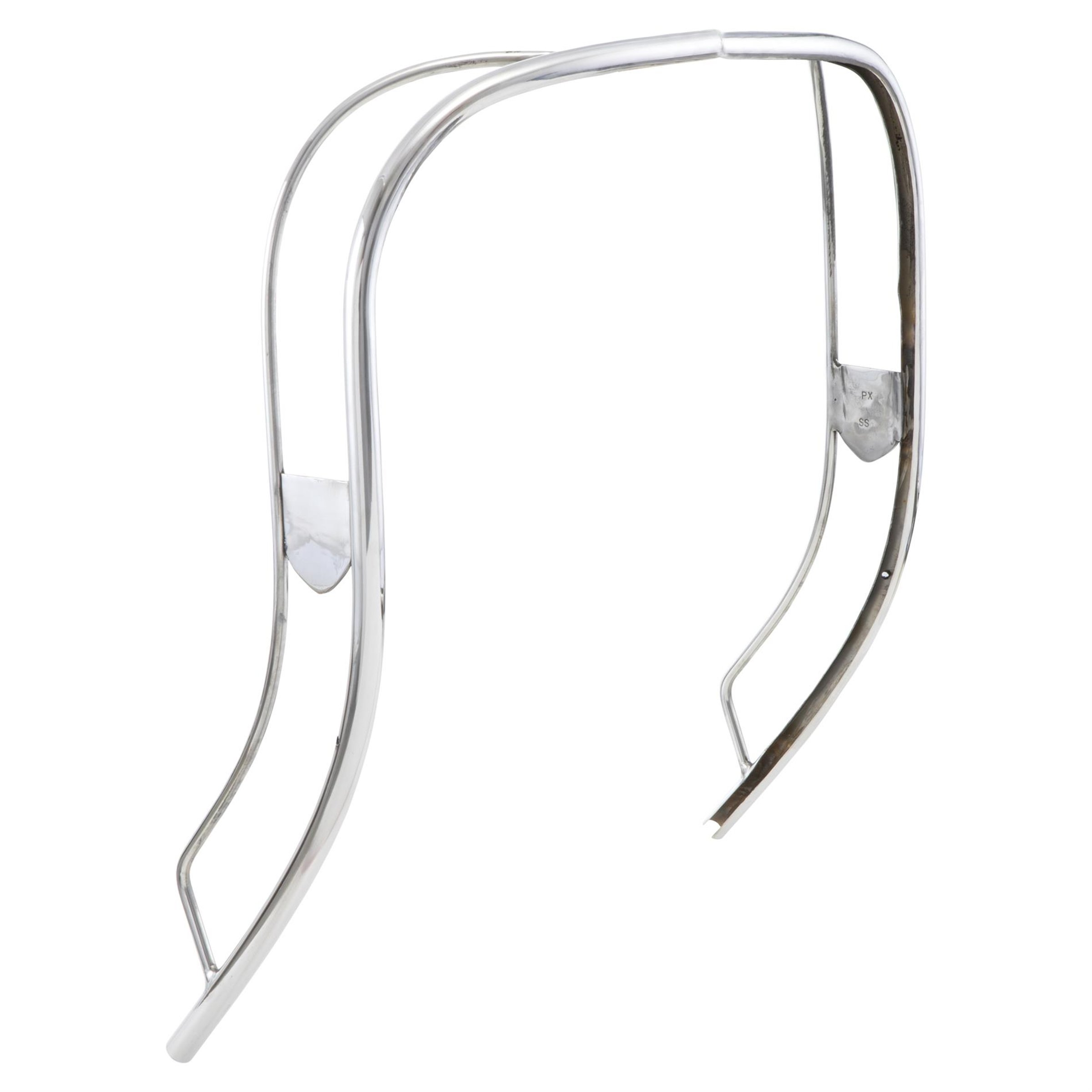 Image of Doppelschlitzrohr Beinschild Lite für Vespa PX80-200/PE/Lusso/T5 Classic für Vespa PX80-200/PE/Lusso/T5 Classic