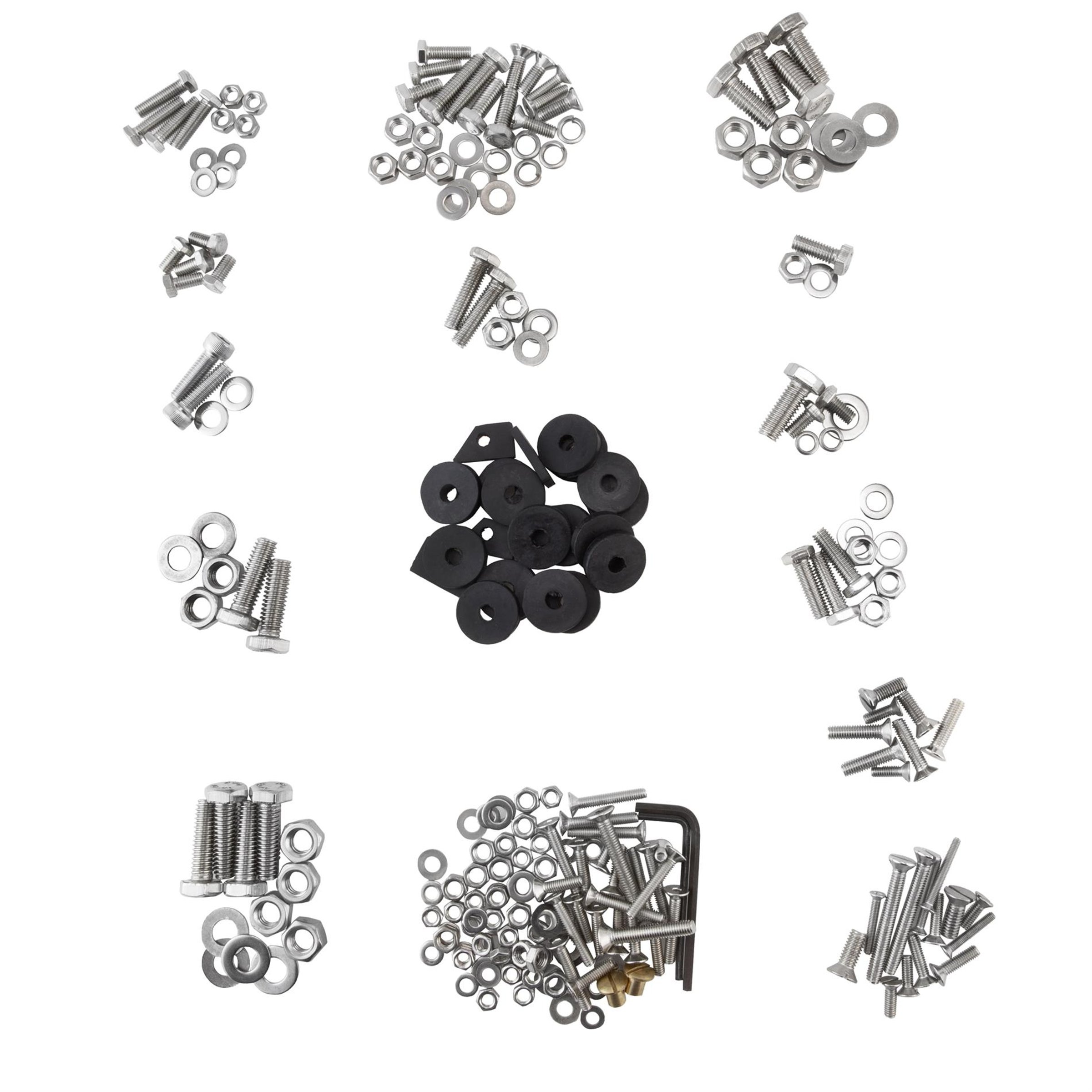 Image of Schrauben Kit Rahmen für Lambretta 125 DL/GP/150 DL/GP/200 DL/GP für Lambretta 125 DL/GP/150 DL/GP/200 DL/GP