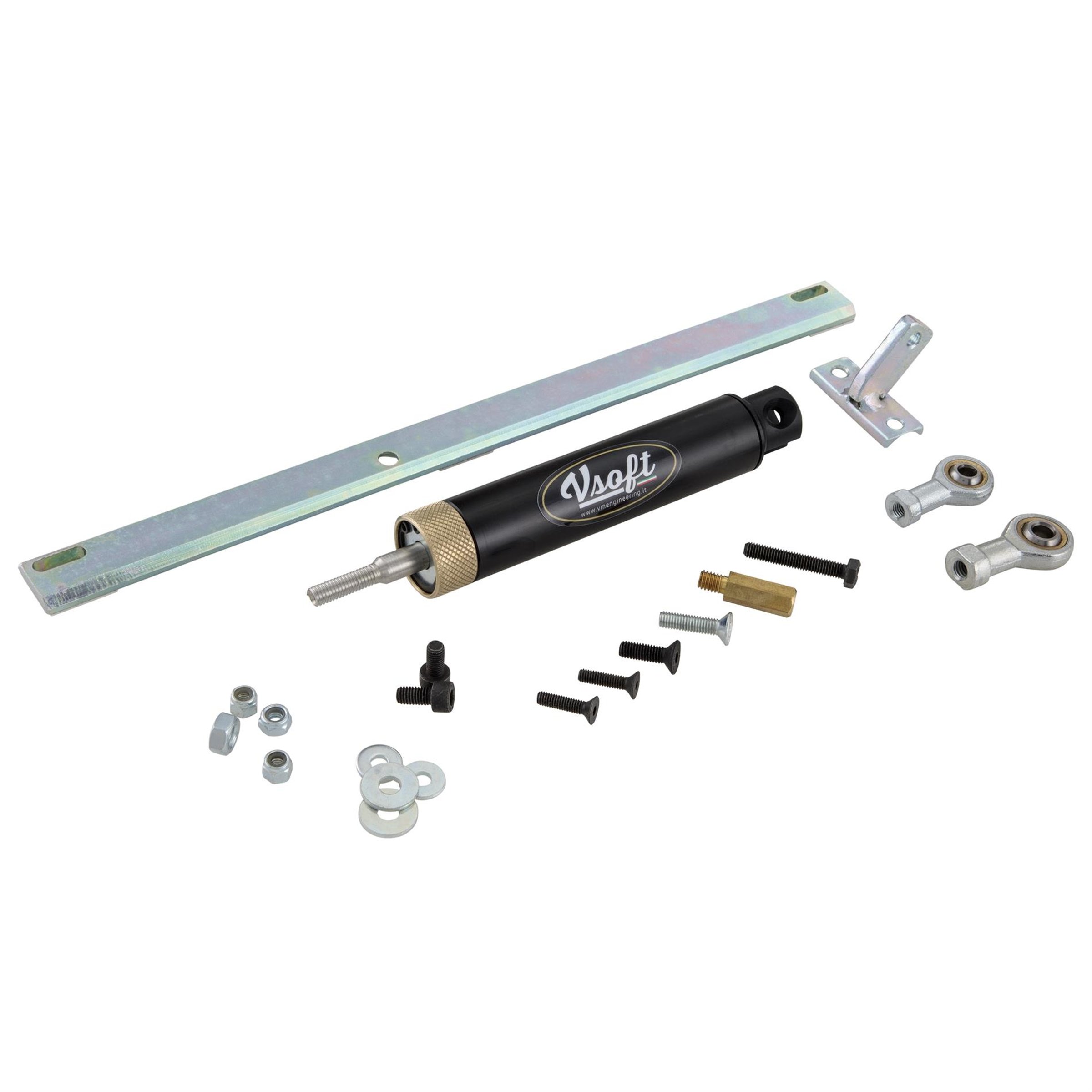 Image of Gasdruckfeder VM ENGINEERING Vsoft, Hauptständer für Vespa 98/125 V1-15/V30-33/VM/VN/VU/150 VL/VB1/GS für Vespa 98/125 V1-15/V30-33/VM/VN/VU/150 VL/VB1/GS