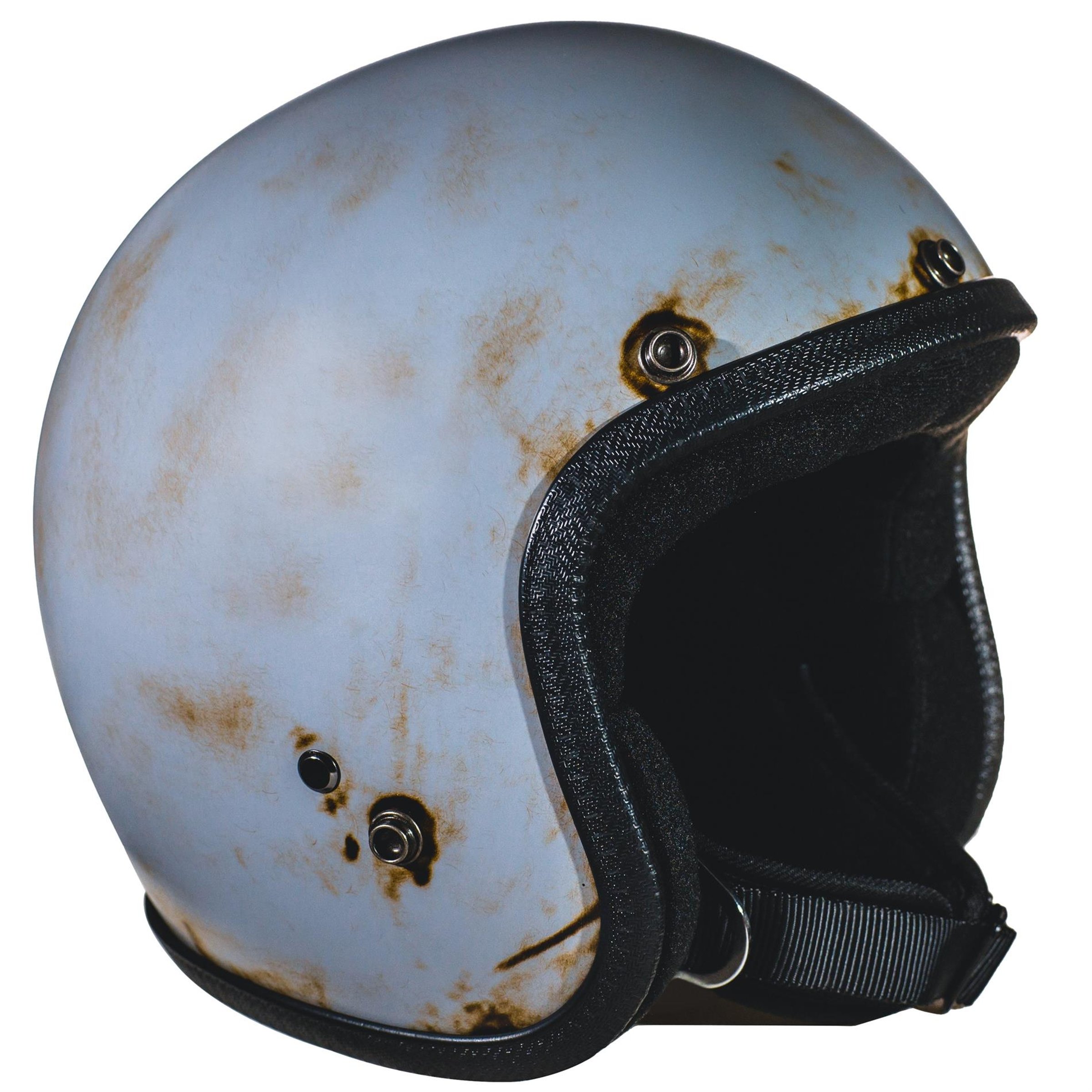 Image of Helm 70'S PASTELLO Dirtys, grau, Gr. XS, 53-54cm Jethelm Jethelm